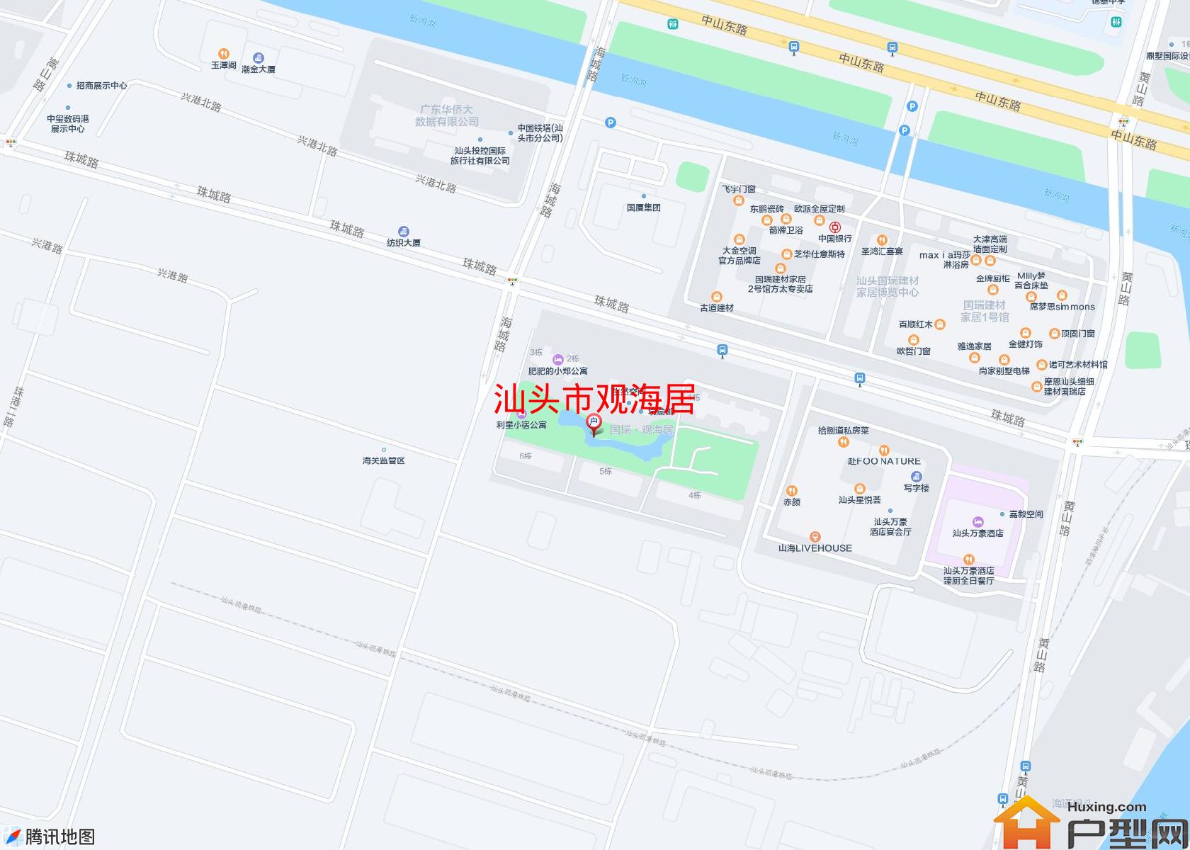 观海居小区 - 户型网
