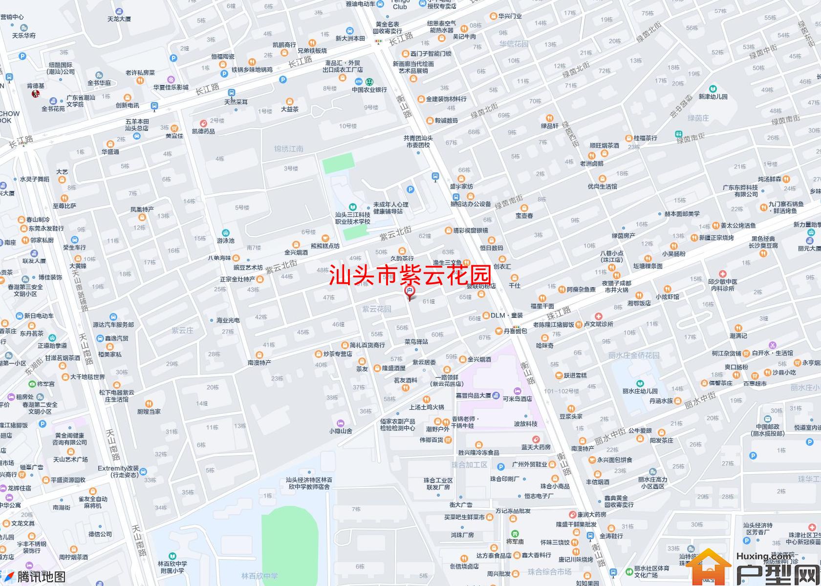 紫云花园小区 - 户型网
