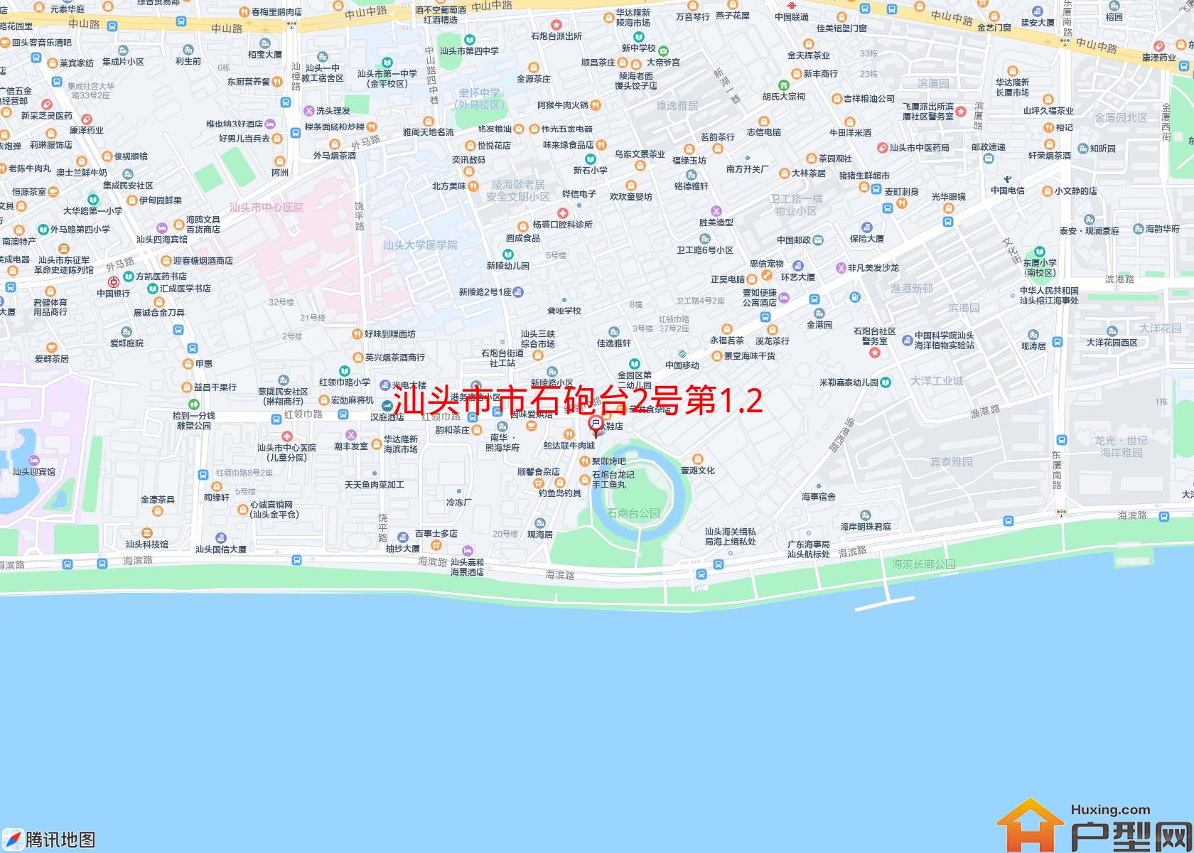 市石砲台2号第1.2.3幢小区 - 户型网