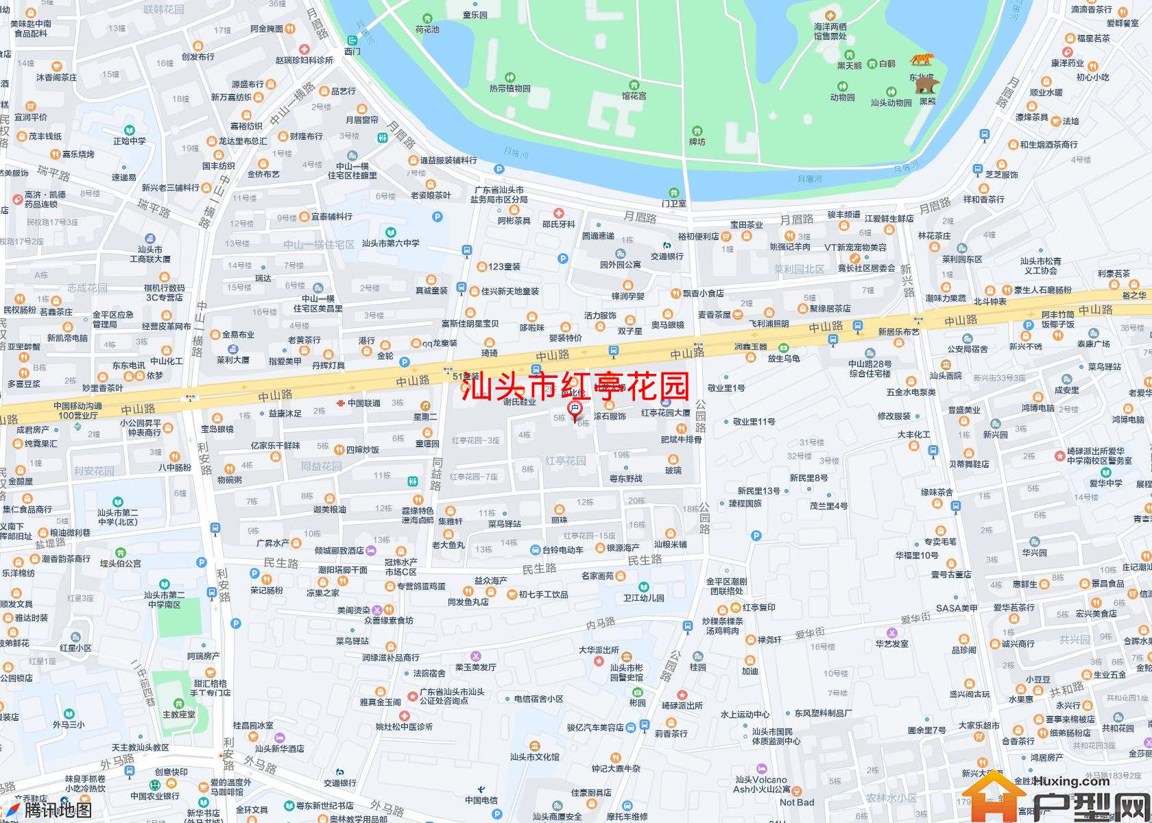 红亭花园小区 - 户型网