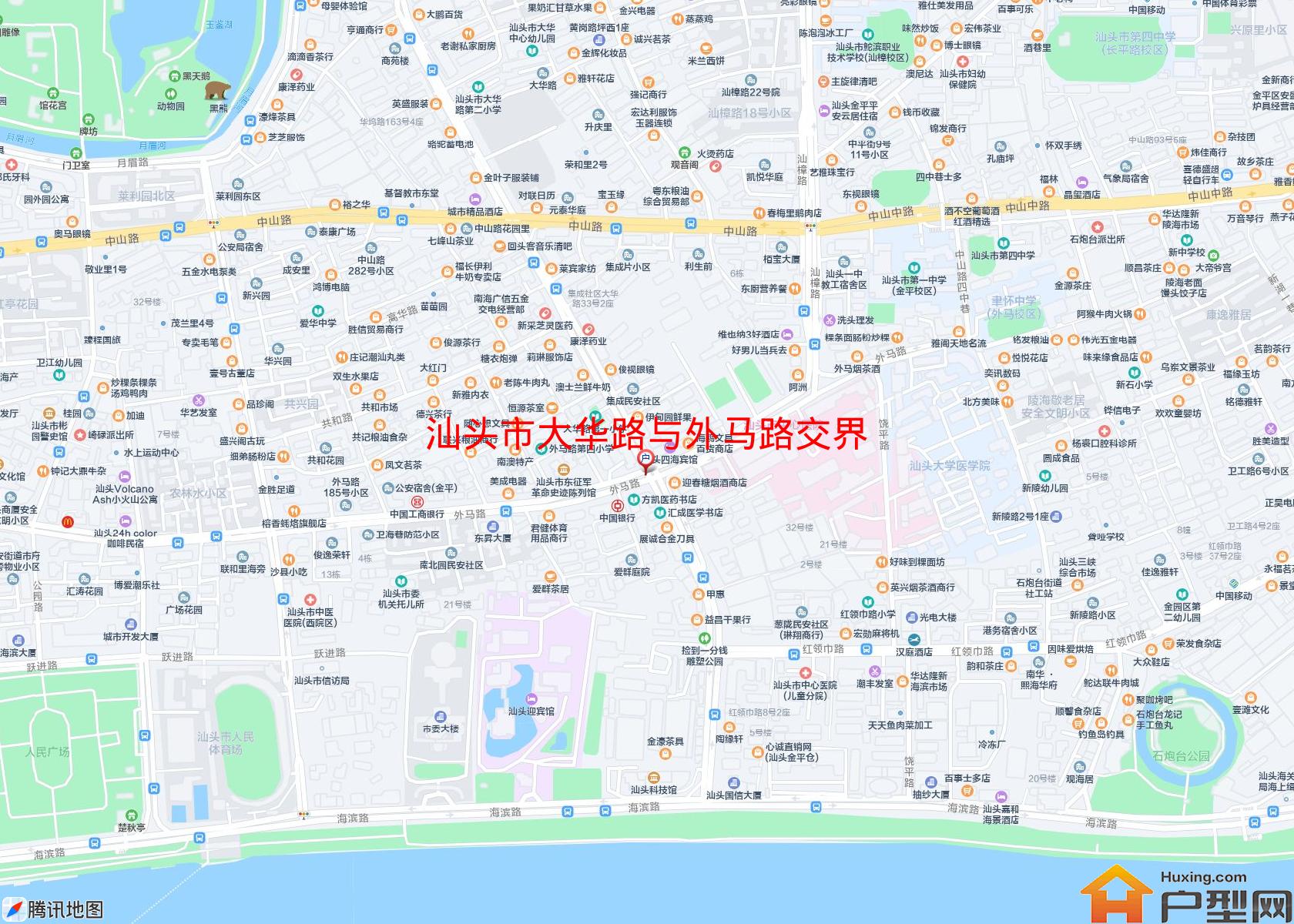 大华路与外马路交界小区 - 户型网