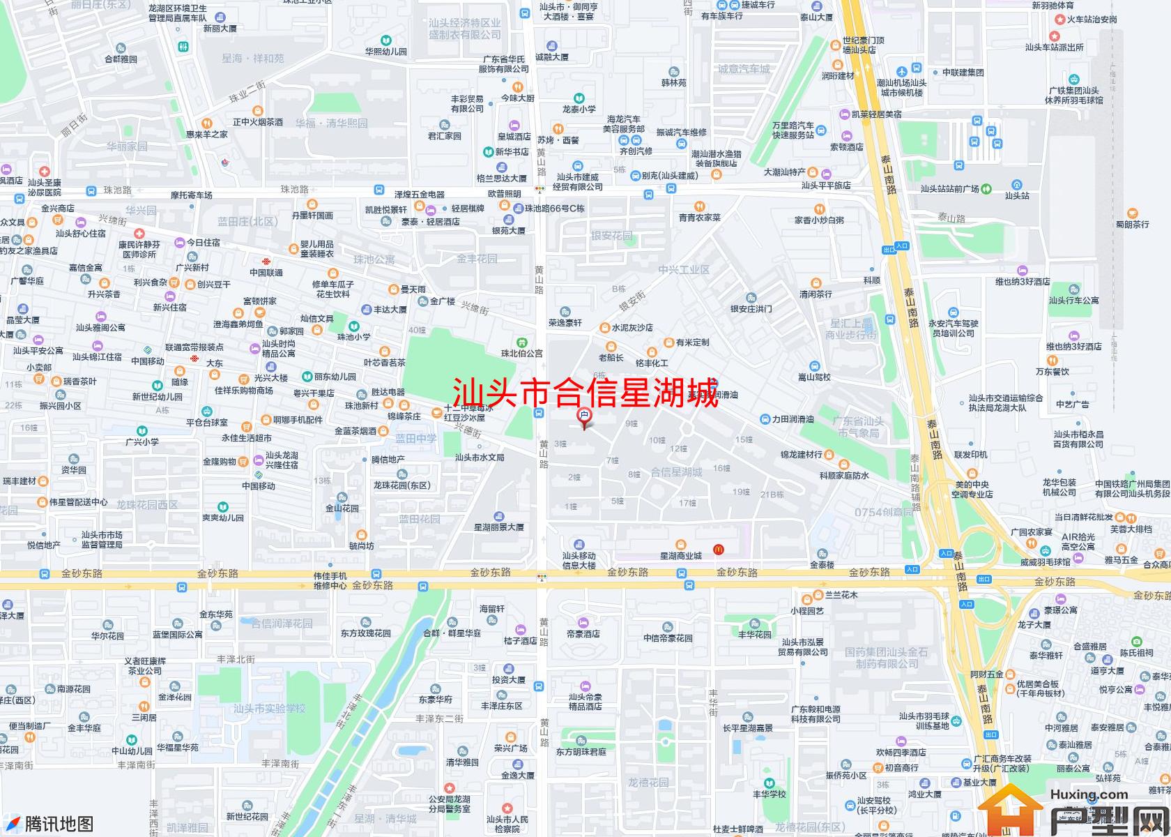 合信星湖城小区 - 户型网