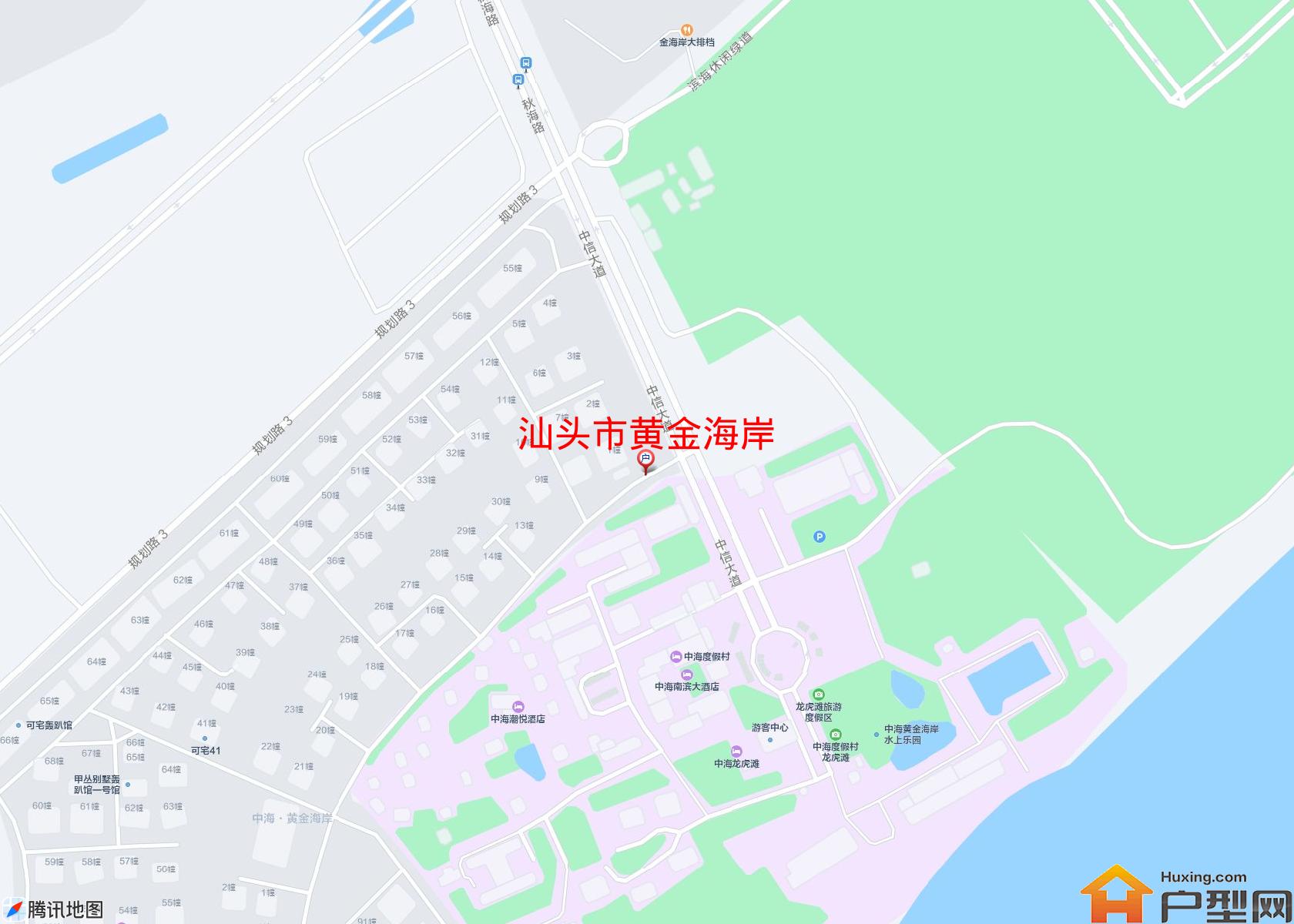 黄金海岸小区 - 户型网