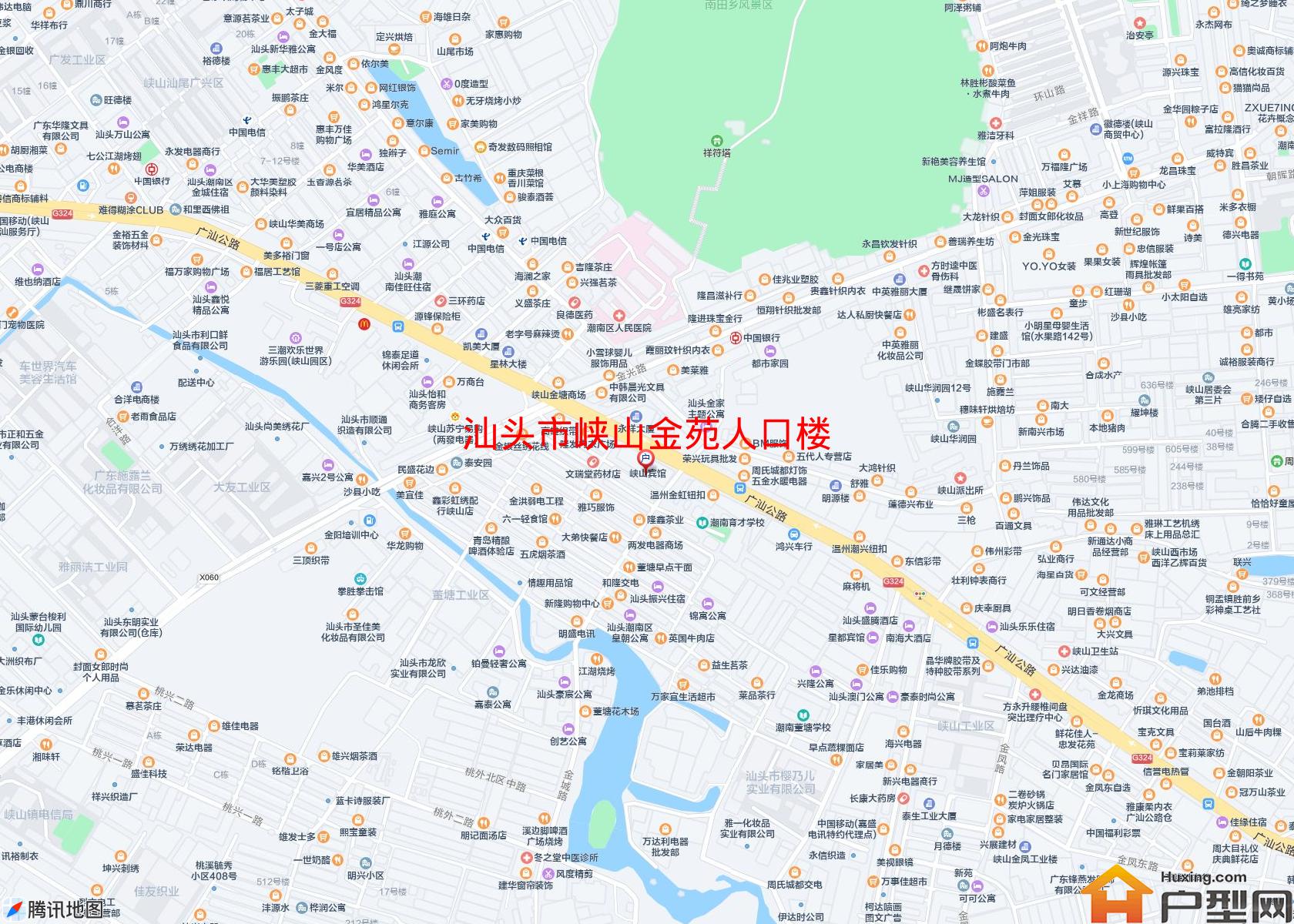 峡山金苑人口楼小区 - 户型网