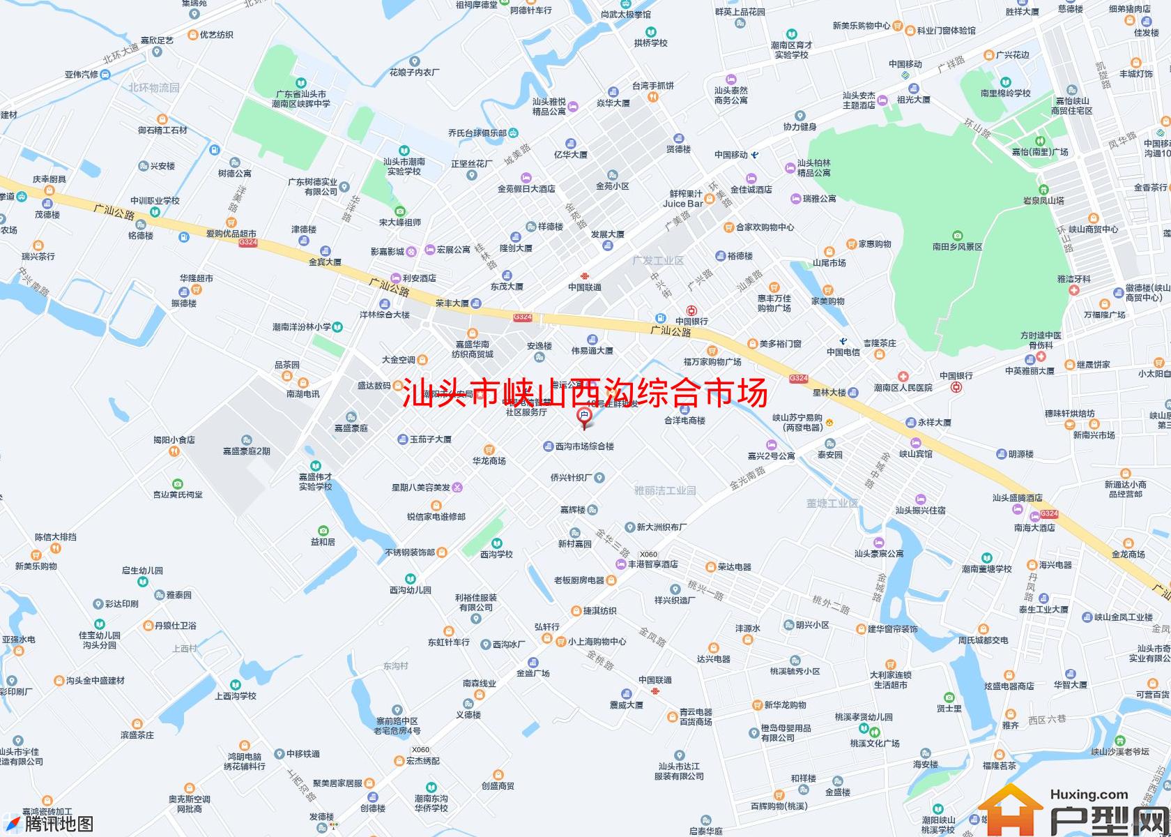 峡山西沟综合市场小区 - 户型网