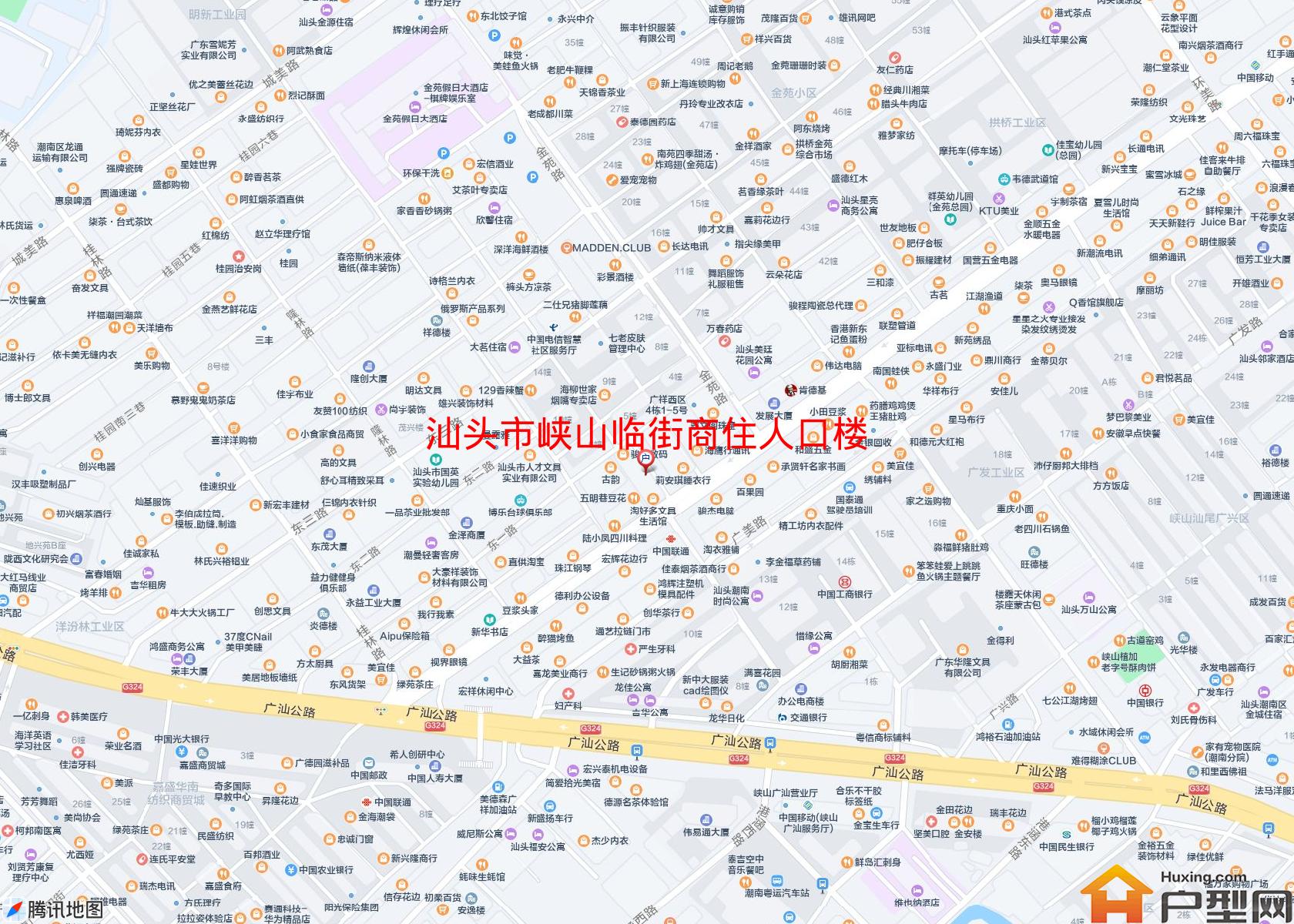 峡山临街商住人口楼小区 - 户型网
