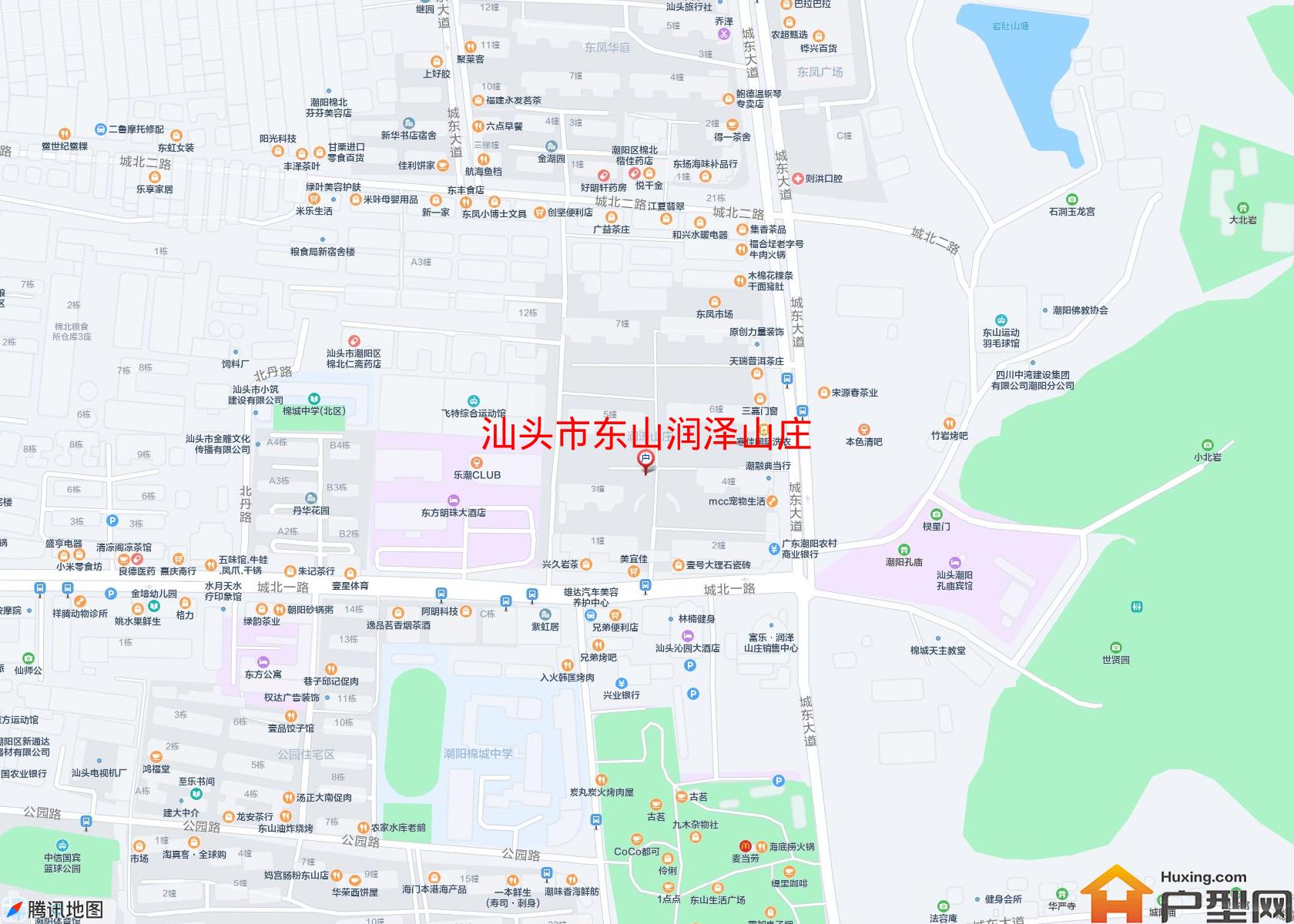 东山润泽山庄小区 - 户型网