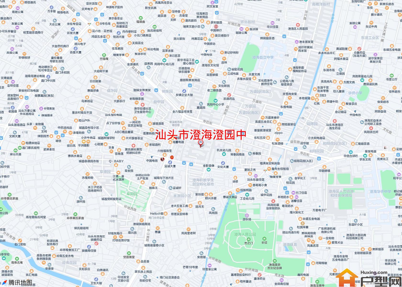 澄海澄园中小区 - 户型网