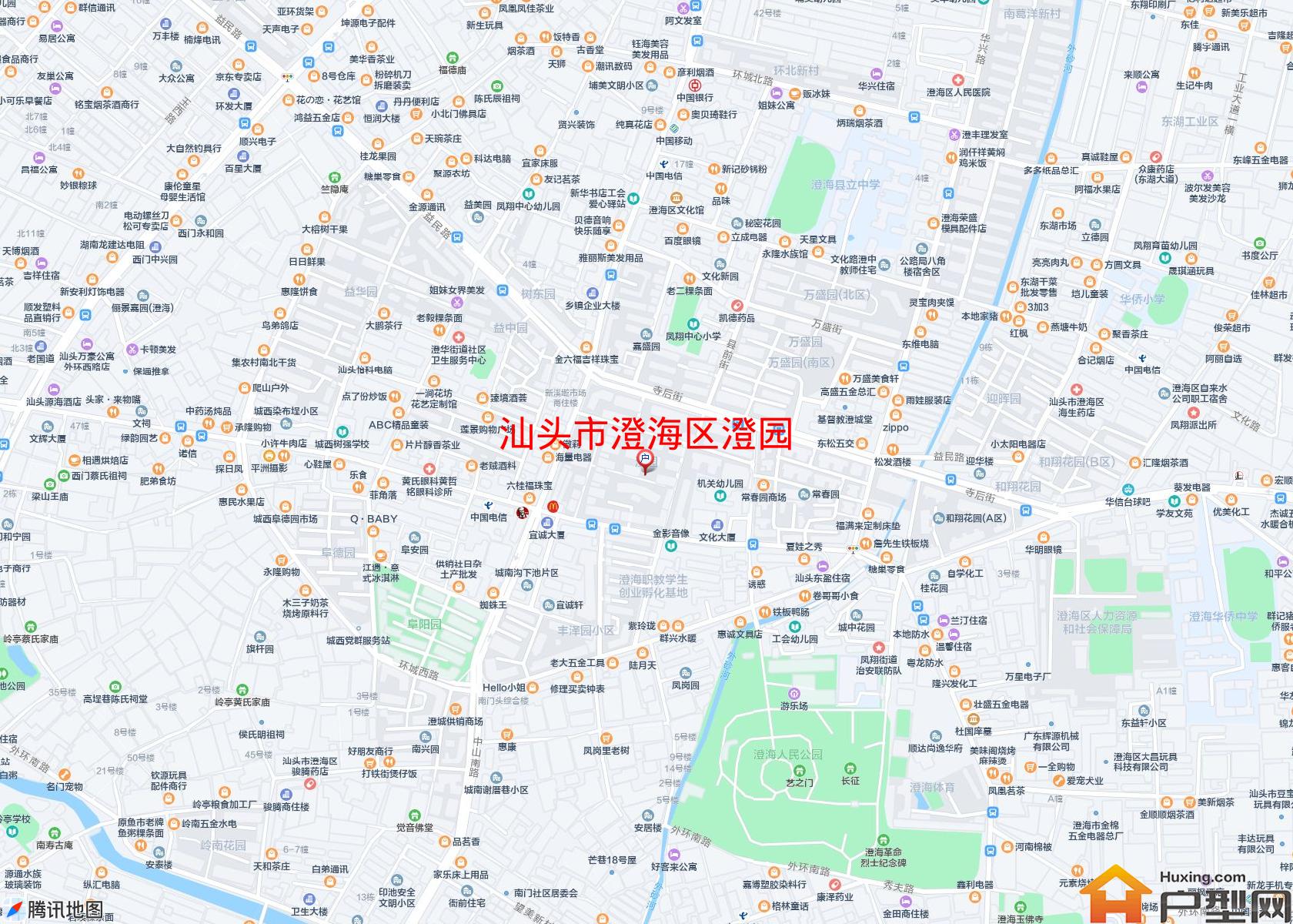 澄海区澄园小区 - 户型网