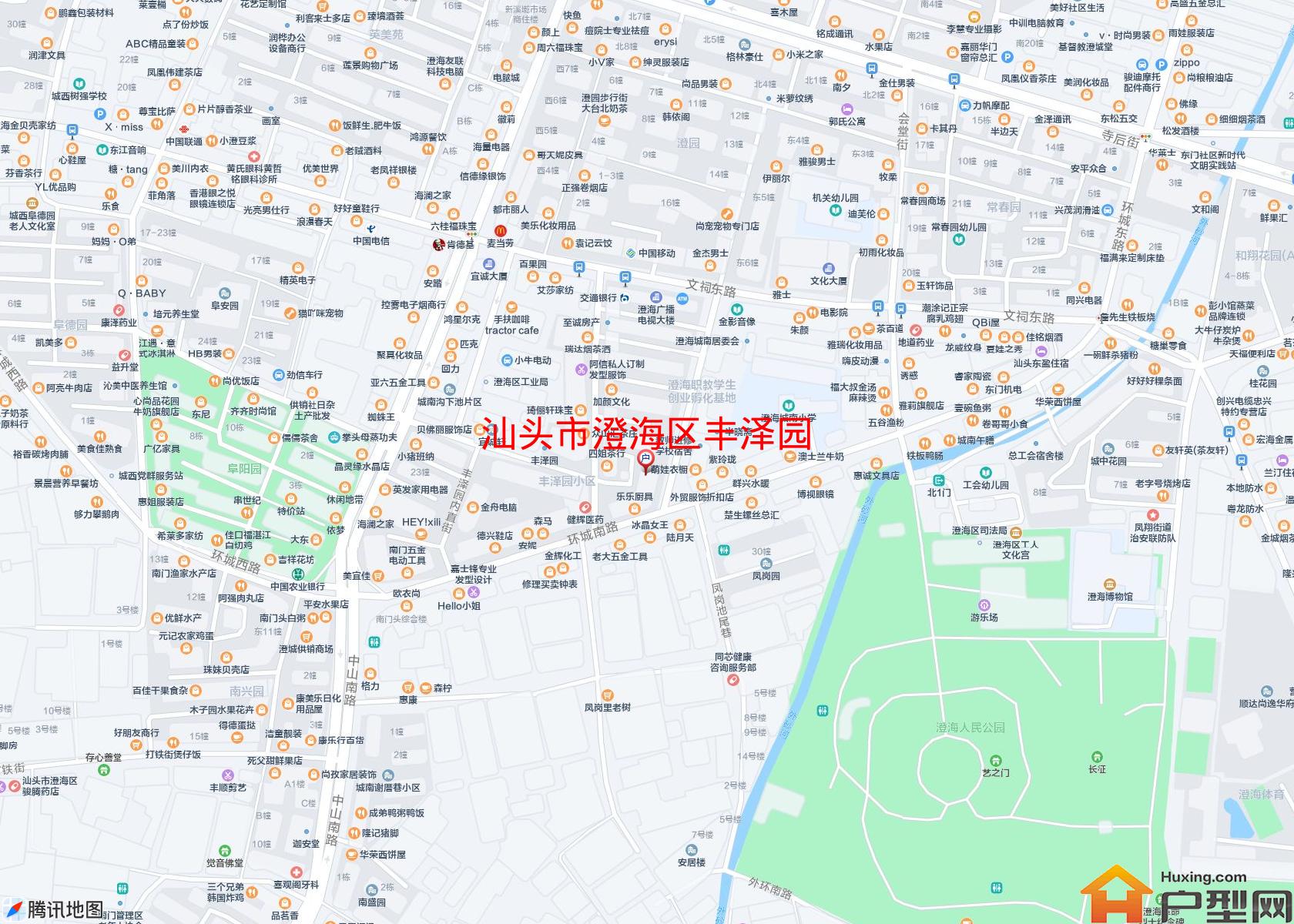 澄海区丰泽园小区 - 户型网