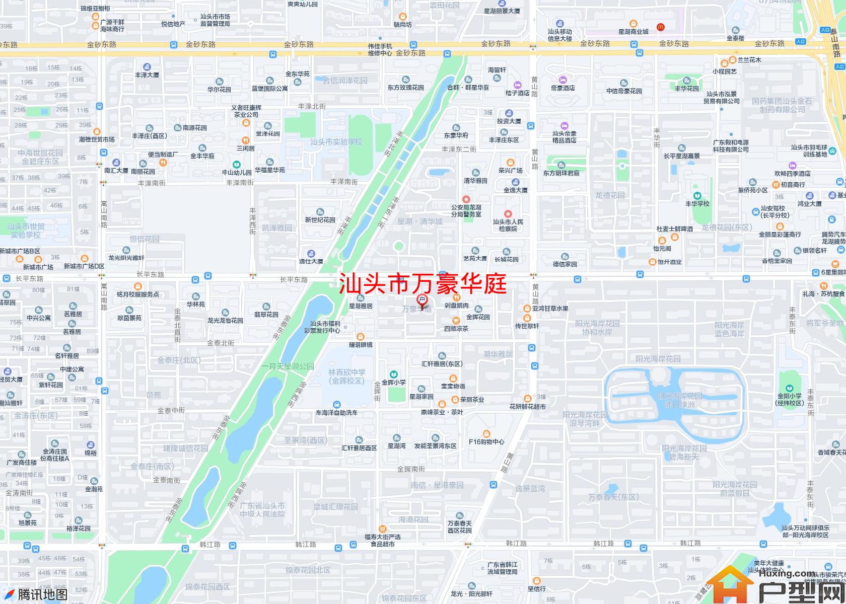 万豪华庭小区 - 户型网