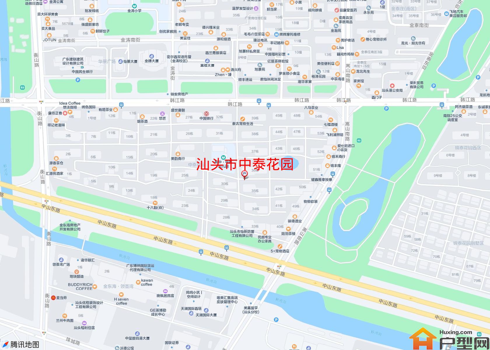 中泰花园小区 - 户型网