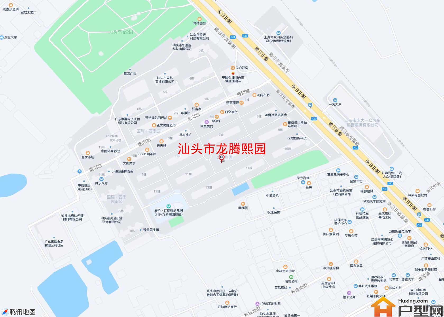 龙腾熙园小区 - 户型网