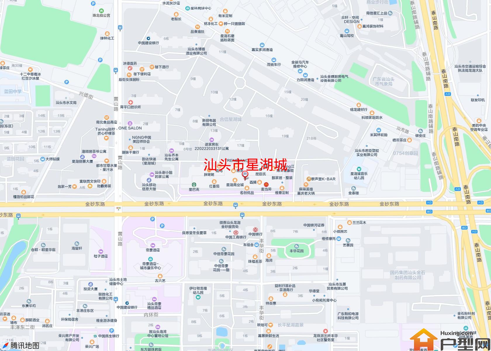 星湖城小区 - 户型网
