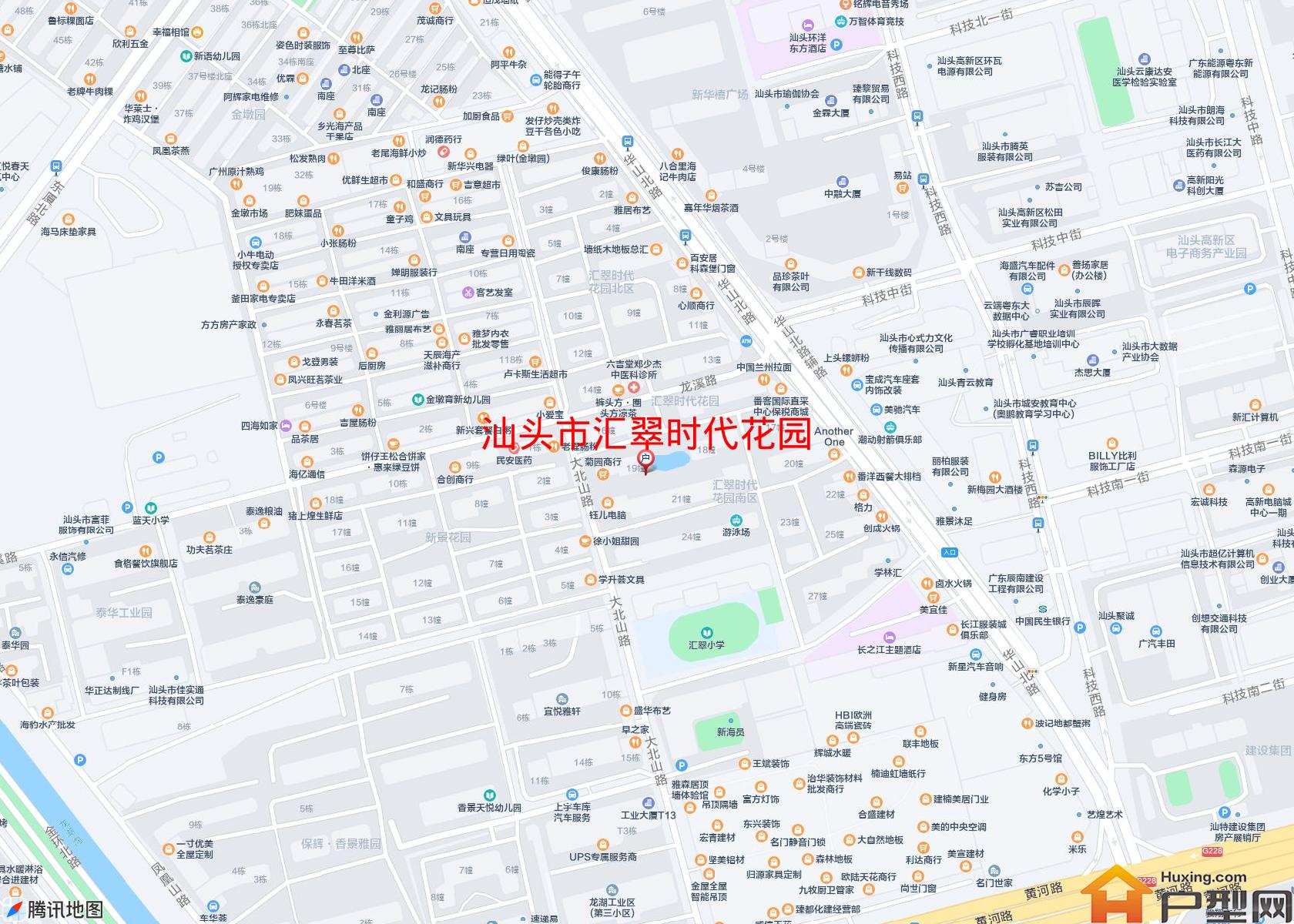 汇翠时代花园小区 - 户型网