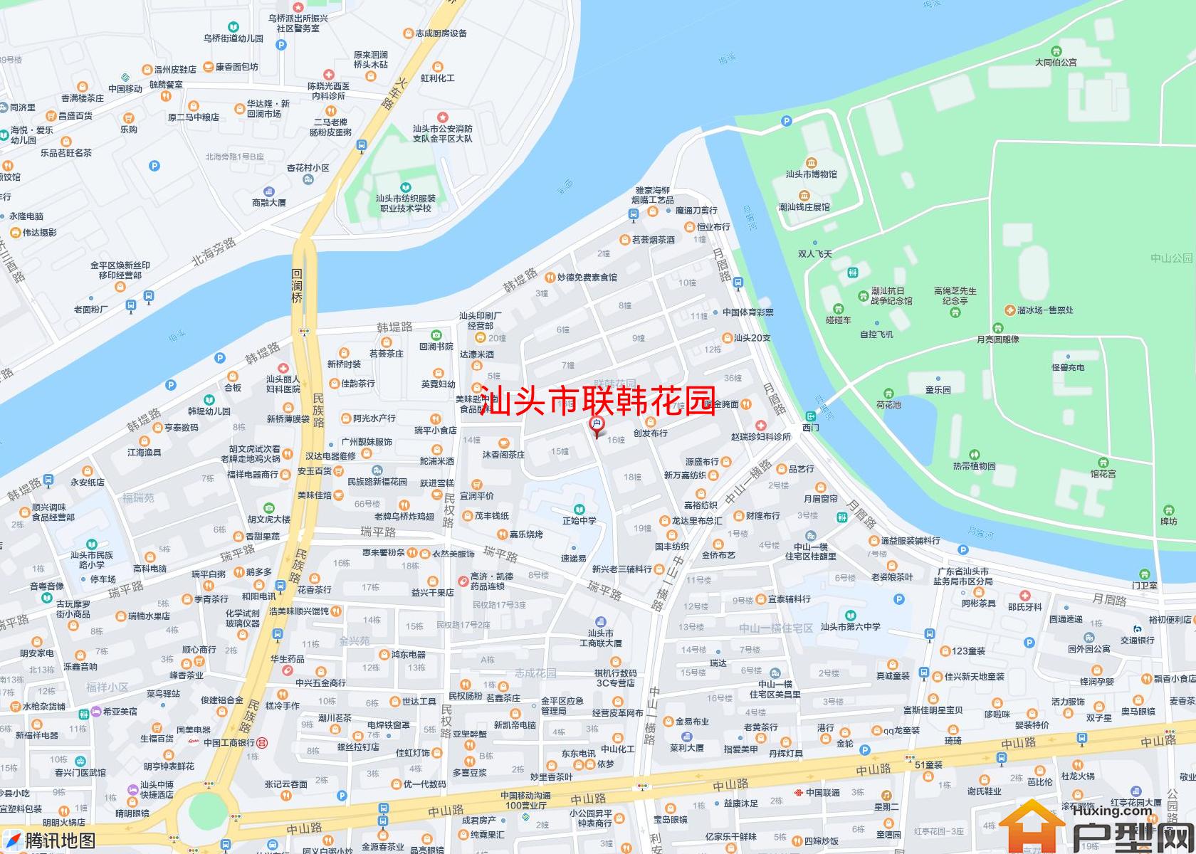 联韩花园小区 - 户型网