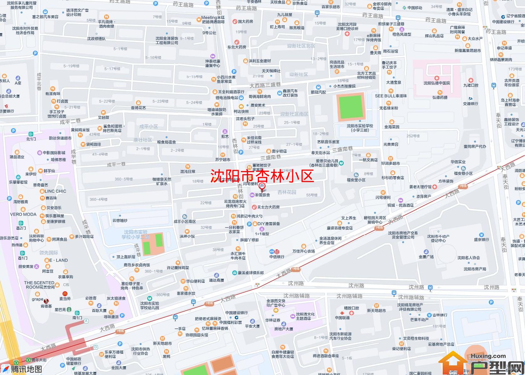 杏林小区小区 - 户型网