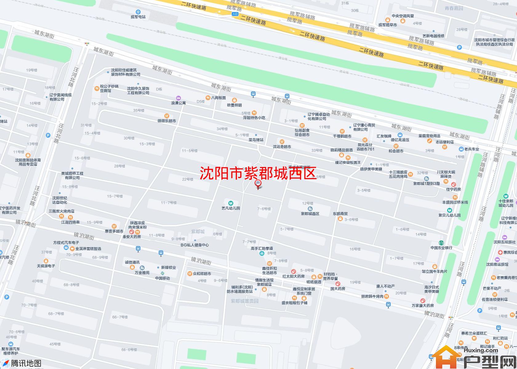 紫郡城西区小区 - 户型网