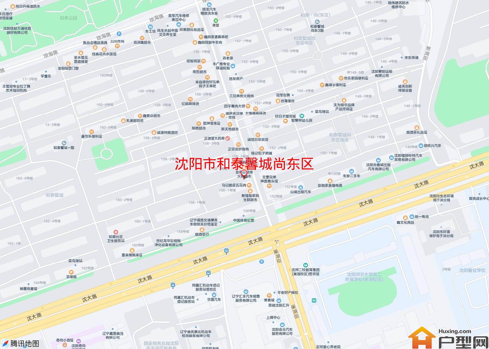 和泰馨城尚东区小区 - 户型网