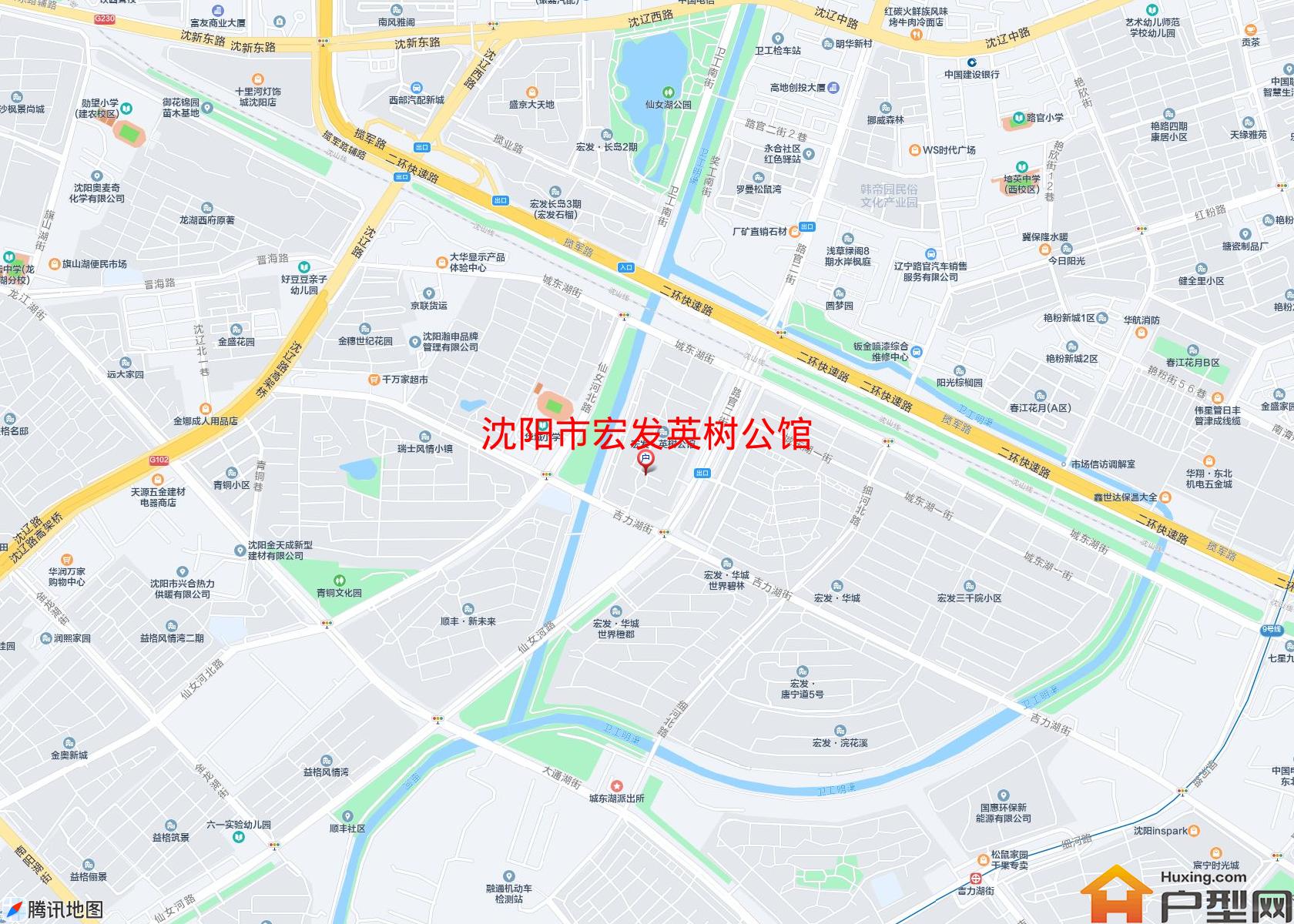 宏发英树公馆小区 - 户型网