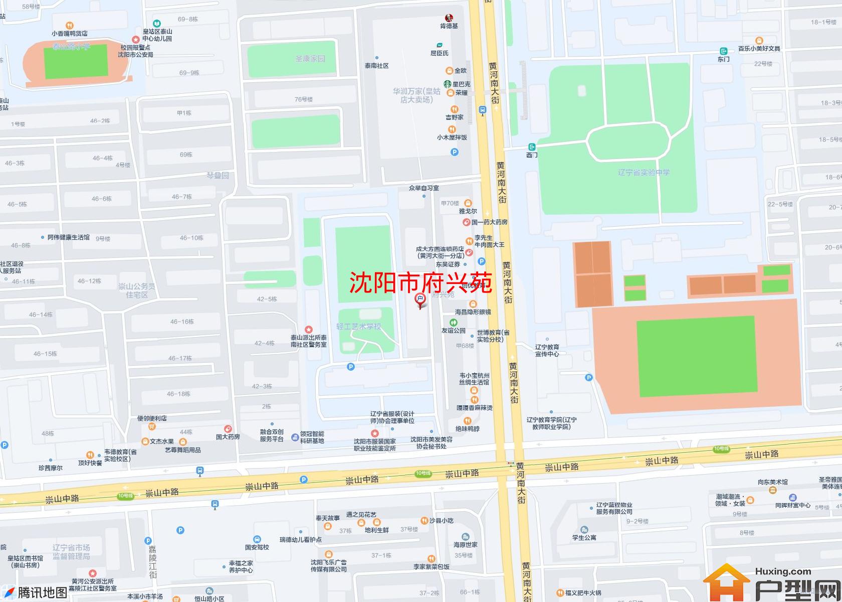府兴苑小区 - 户型网