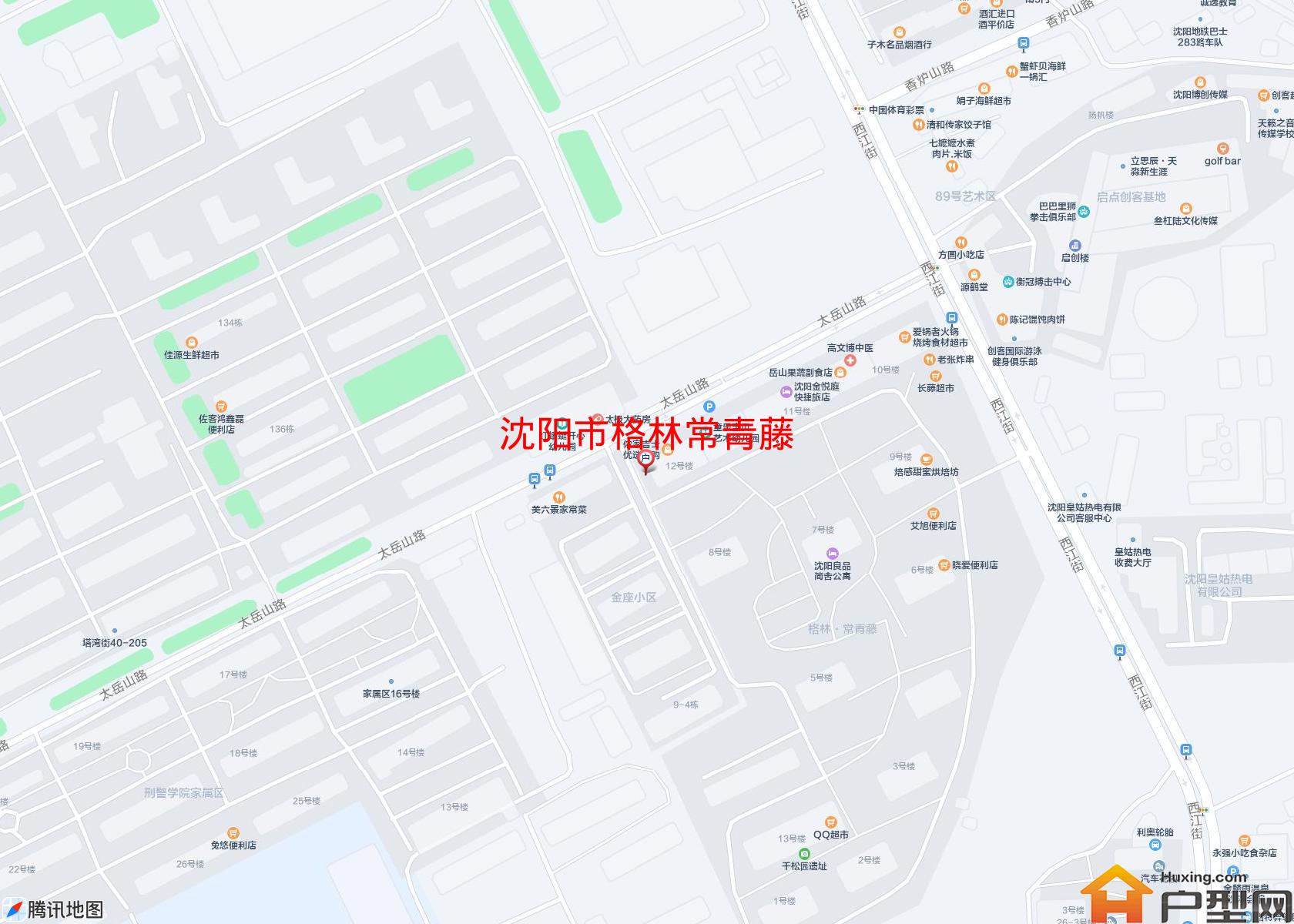 格林常青藤小区 - 户型网 格林常青藤小区 - 户型网