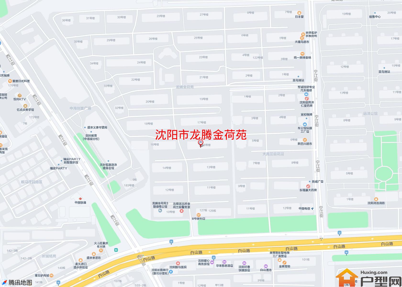 龙腾金荷苑小区 - 户型网