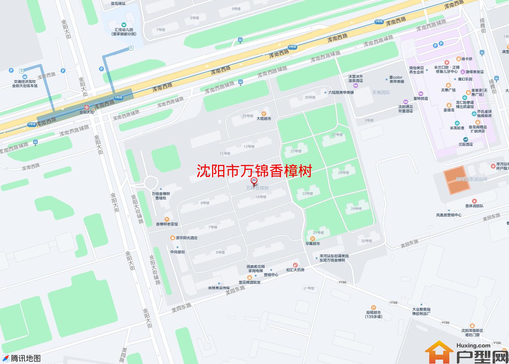 万锦香樟树小区 - 户型网