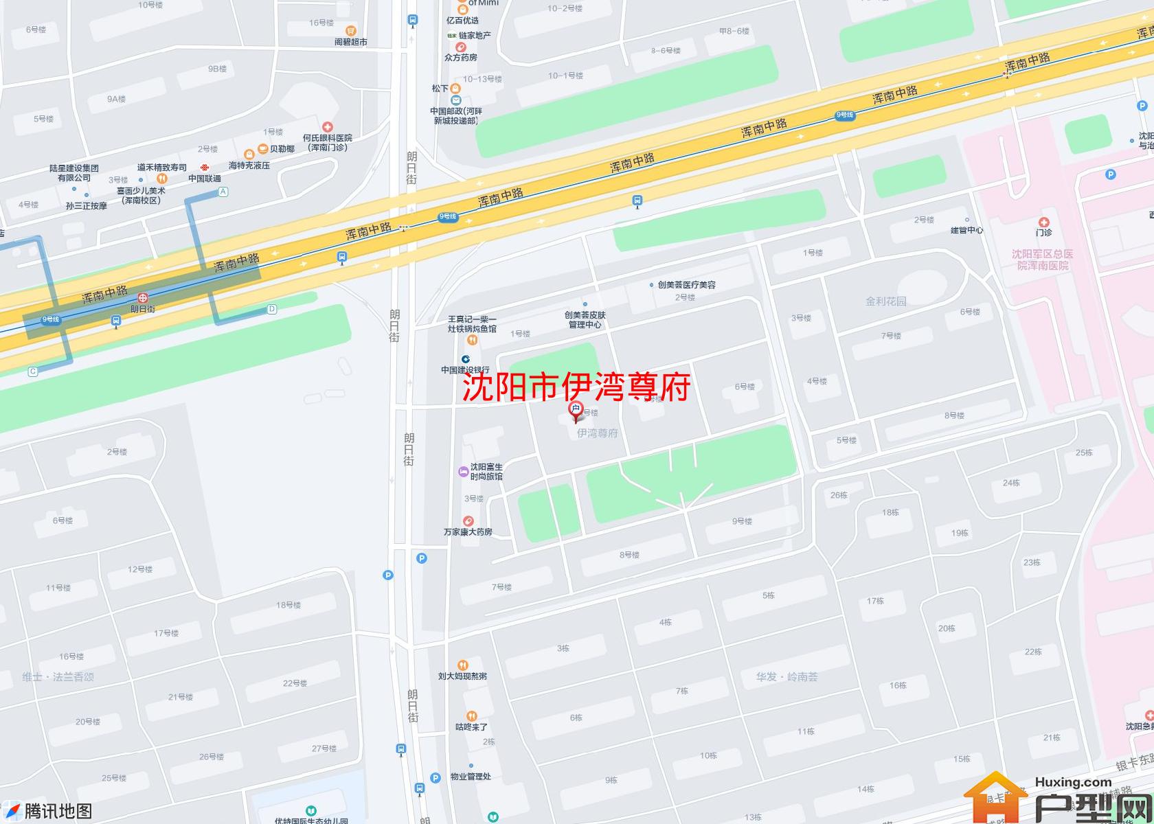 伊湾尊府小区 - 户型网
