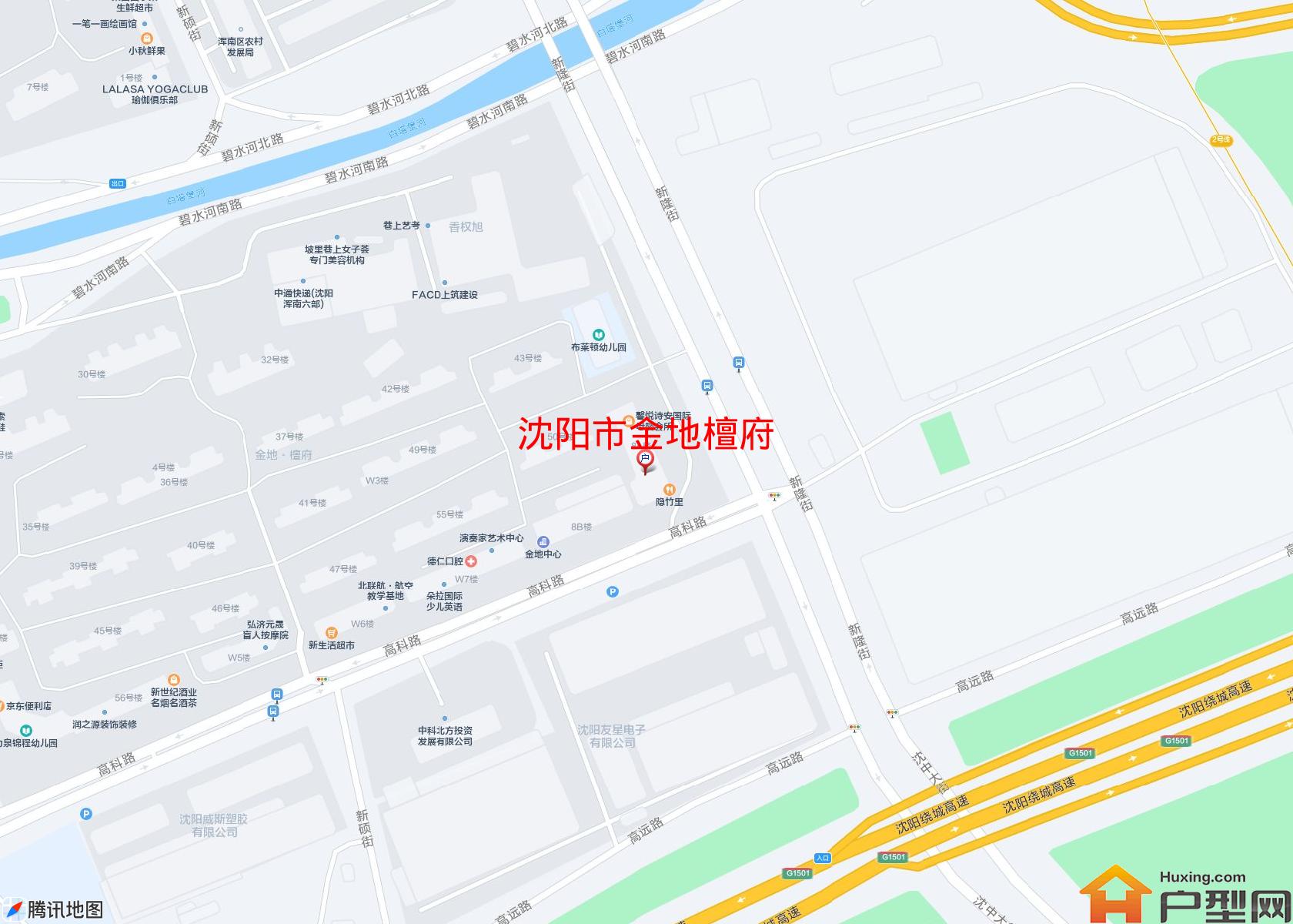 金地檀府小区 - 户型网