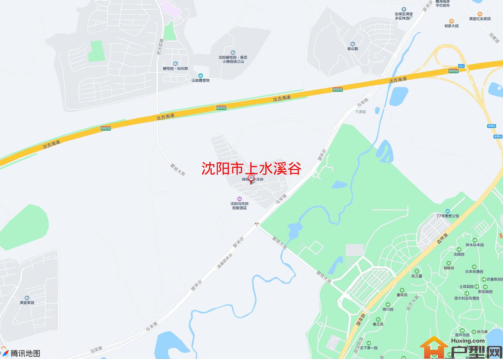 上水溪谷小区 - 户型网