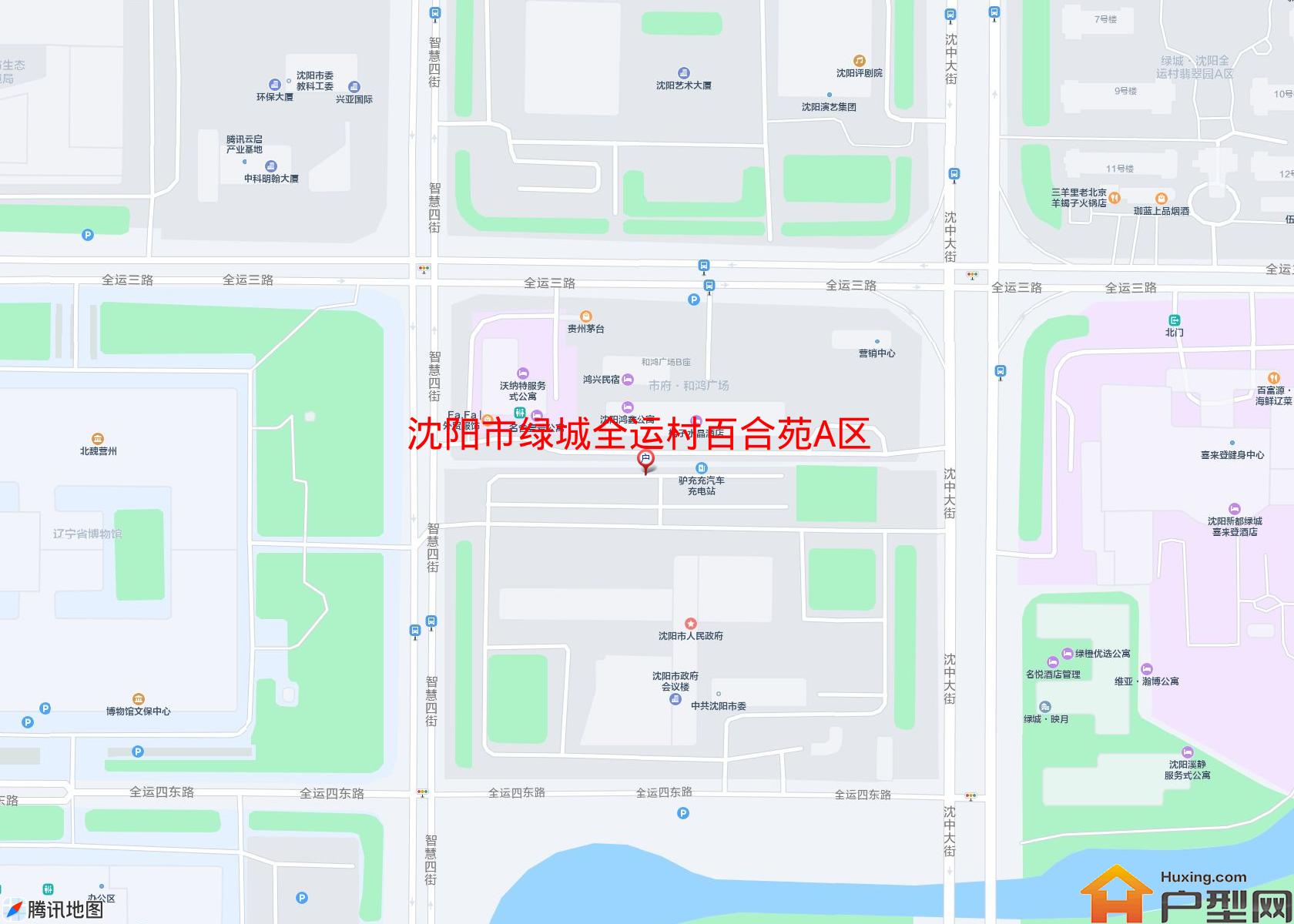 绿城全运村百合苑A区小区 - 户型网