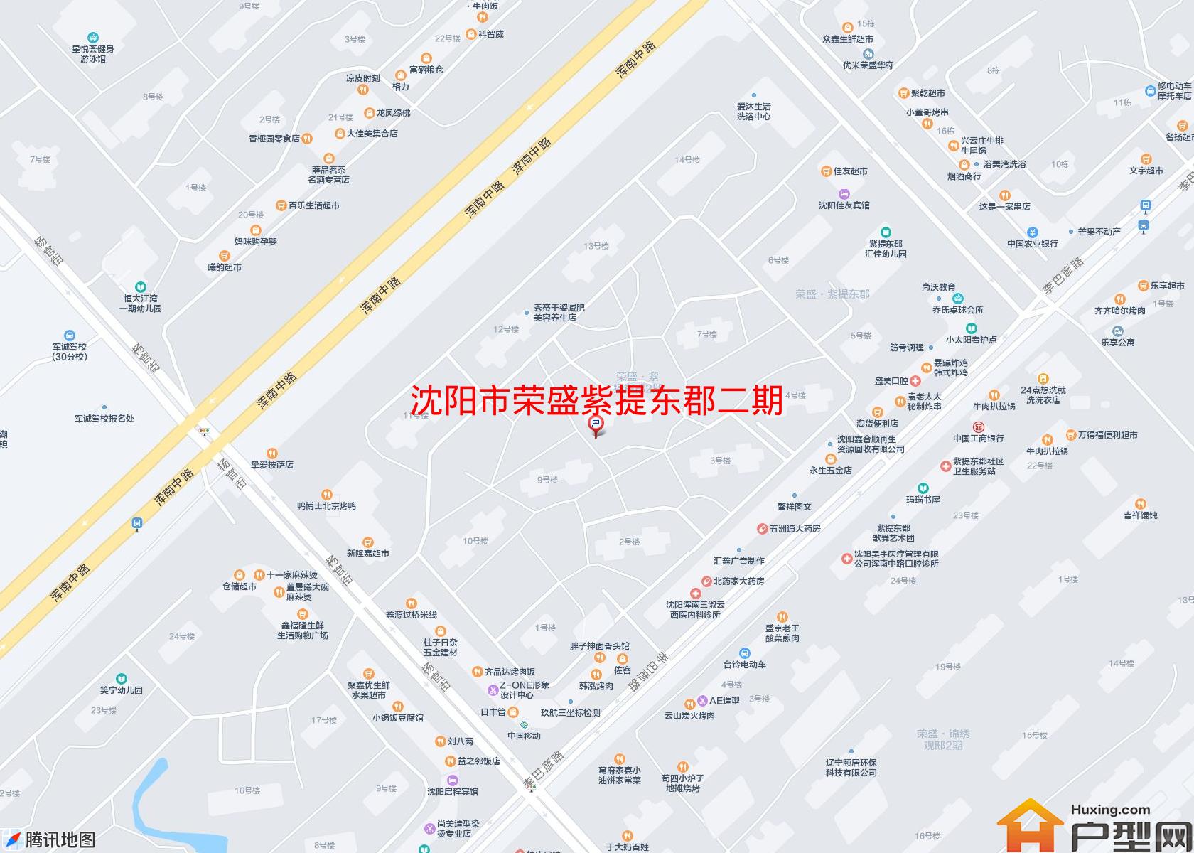 荣盛紫提东郡二期小区 - 户型网