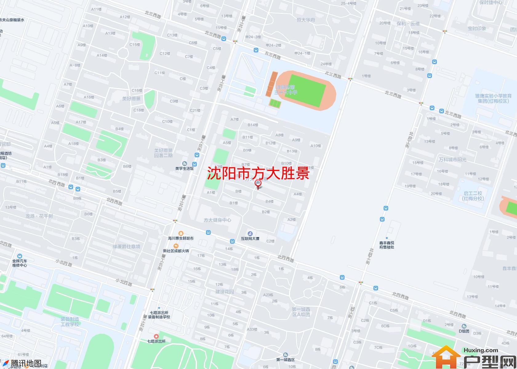 方大胜景小区 - 户型网