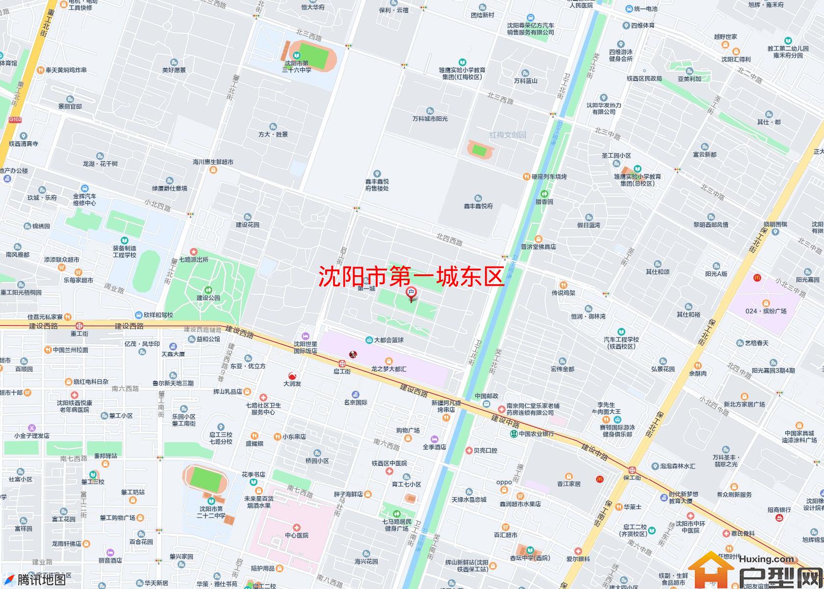 第一城东区小区 - 户型网