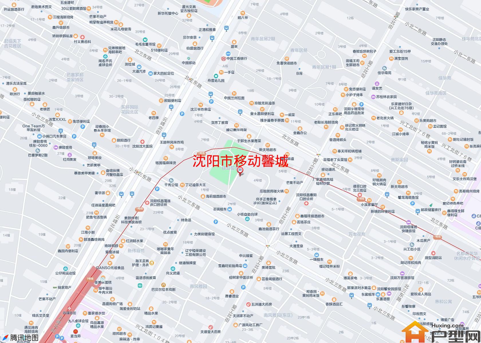 移动馨城小区 - 户型网 移动馨城小区 - 户型网