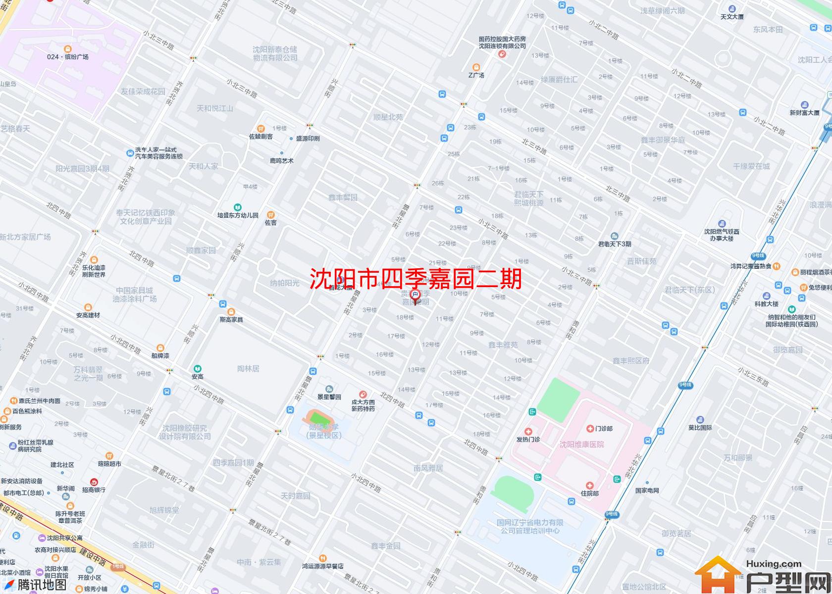 四季嘉园二期小区 - 户型网