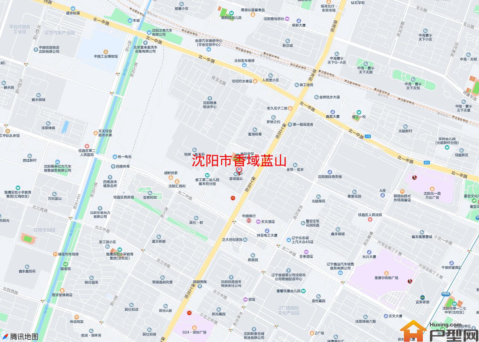 香域蓝山小区 - 户型网