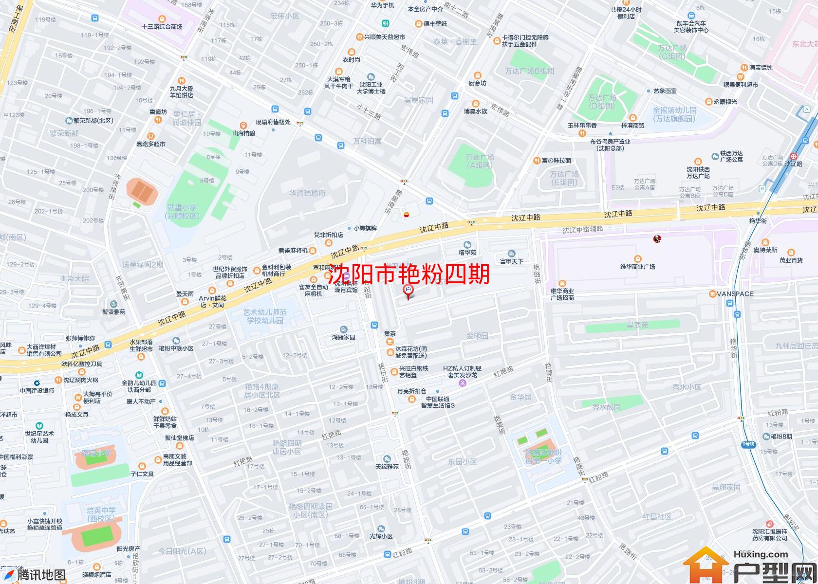 艳粉四期小区 - 户型网