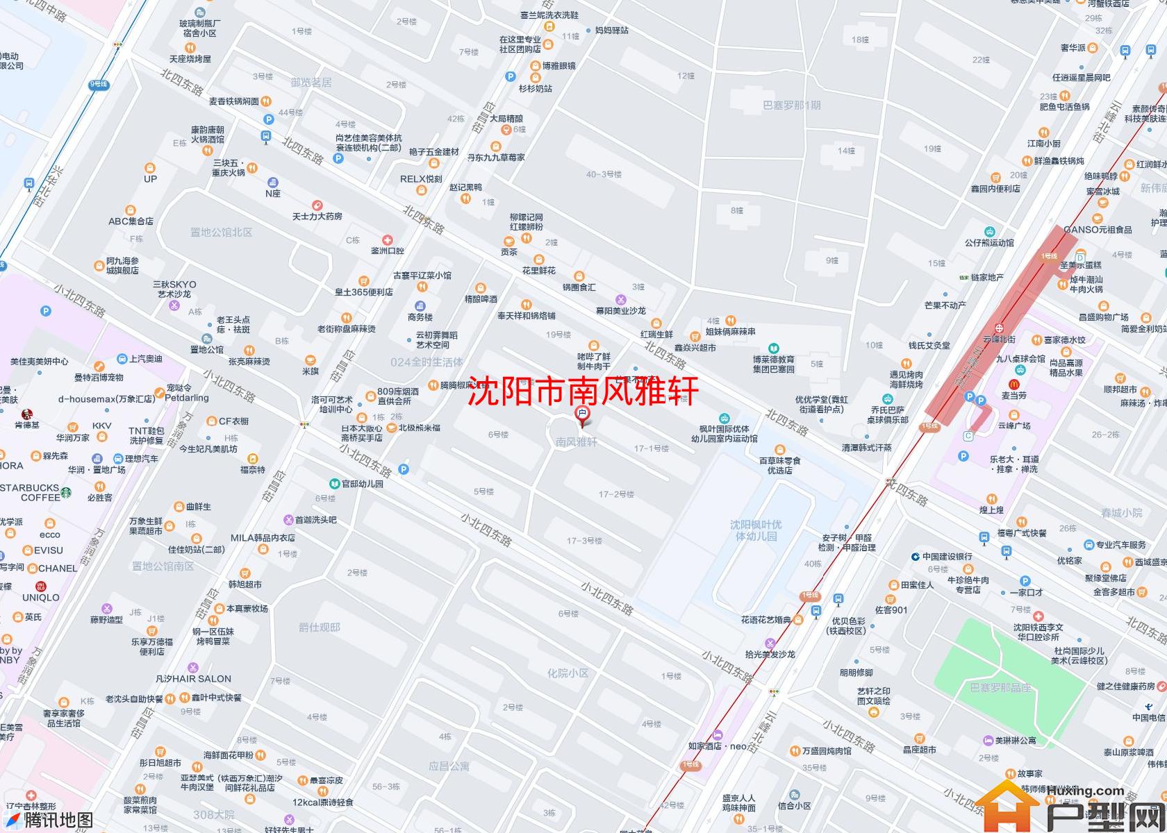 南风雅轩小区 - 户型网