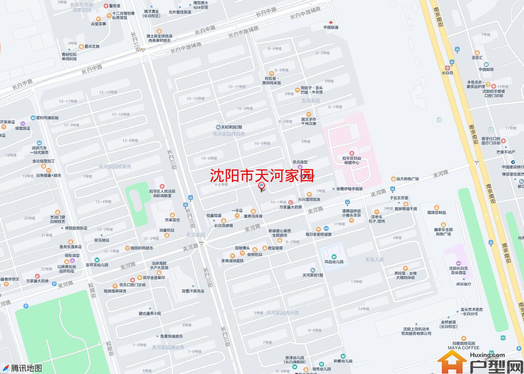 天河家园小区 - 户型网