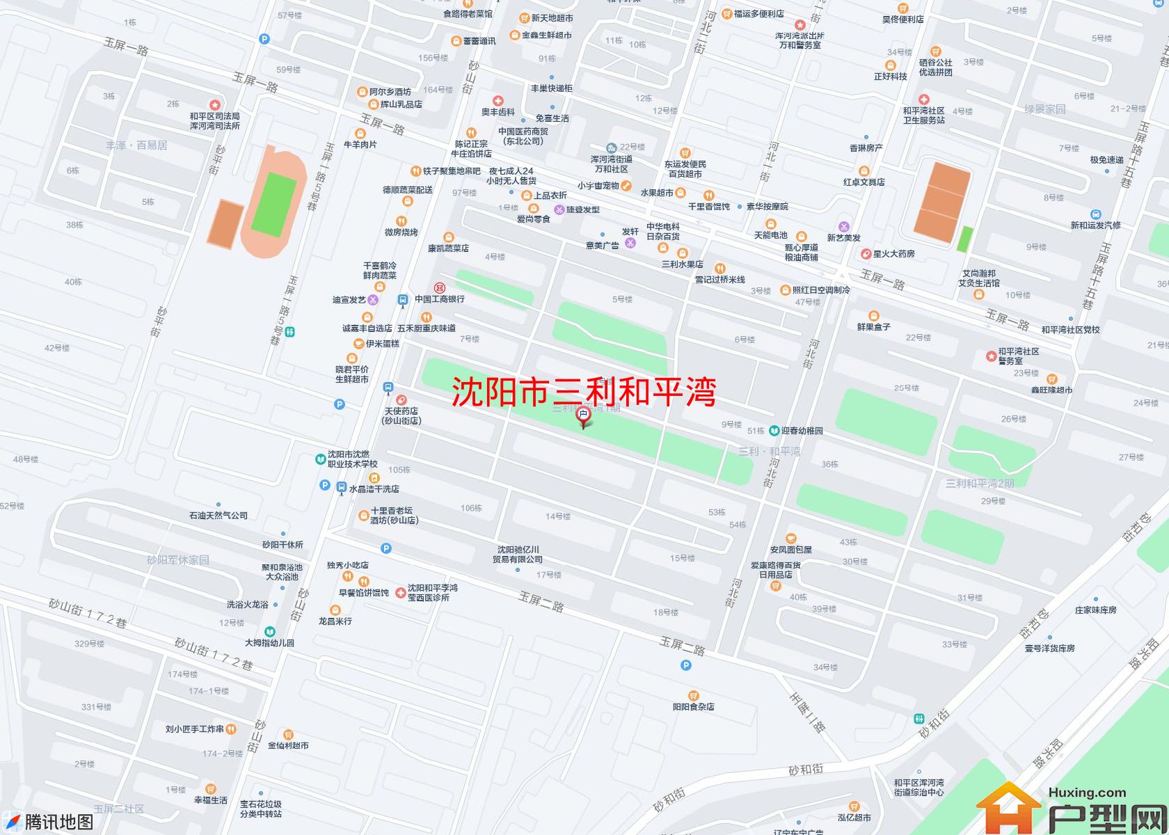 三利和平湾小区 - 户型网