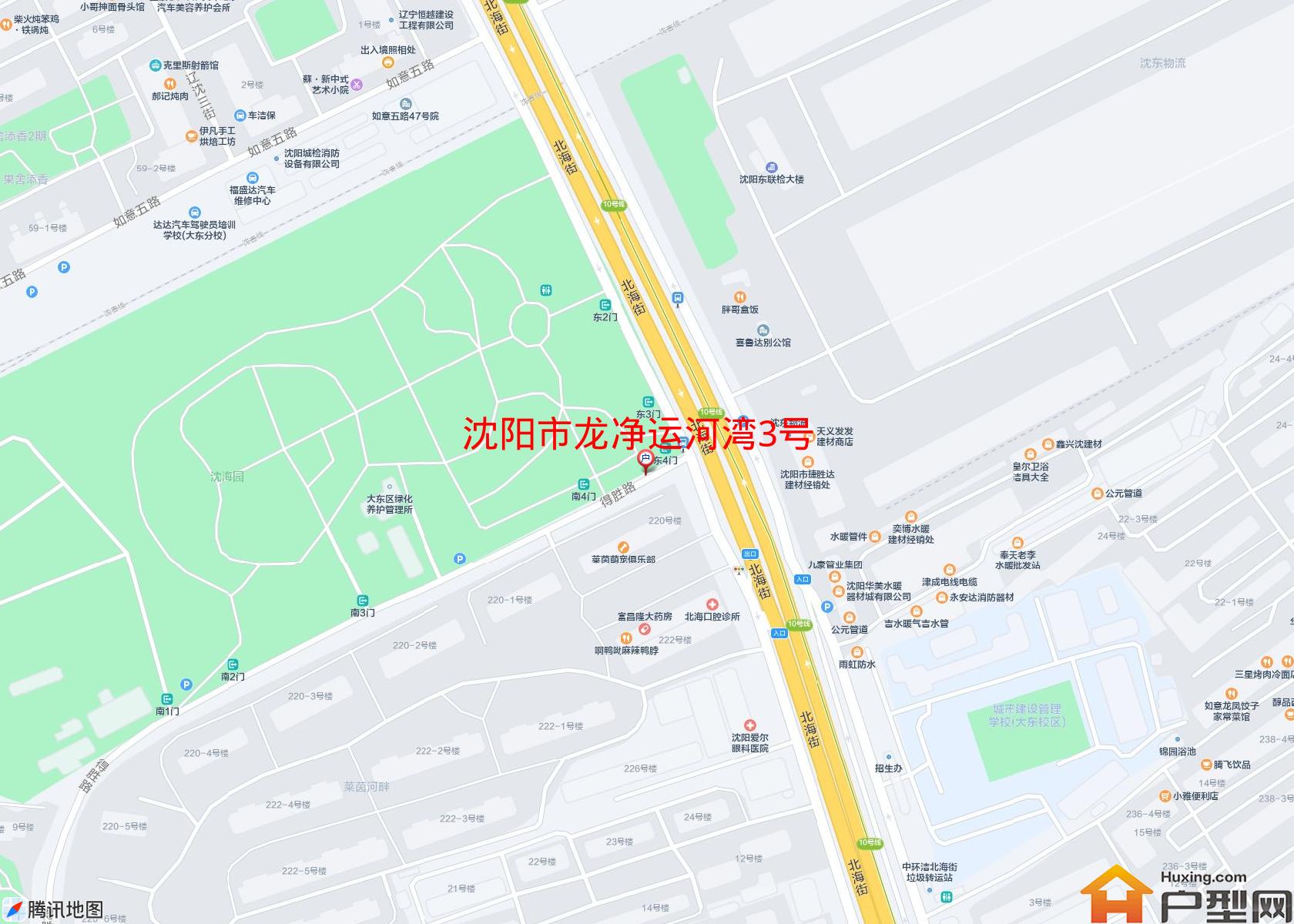 龙净运河湾3号小区 - 户型网