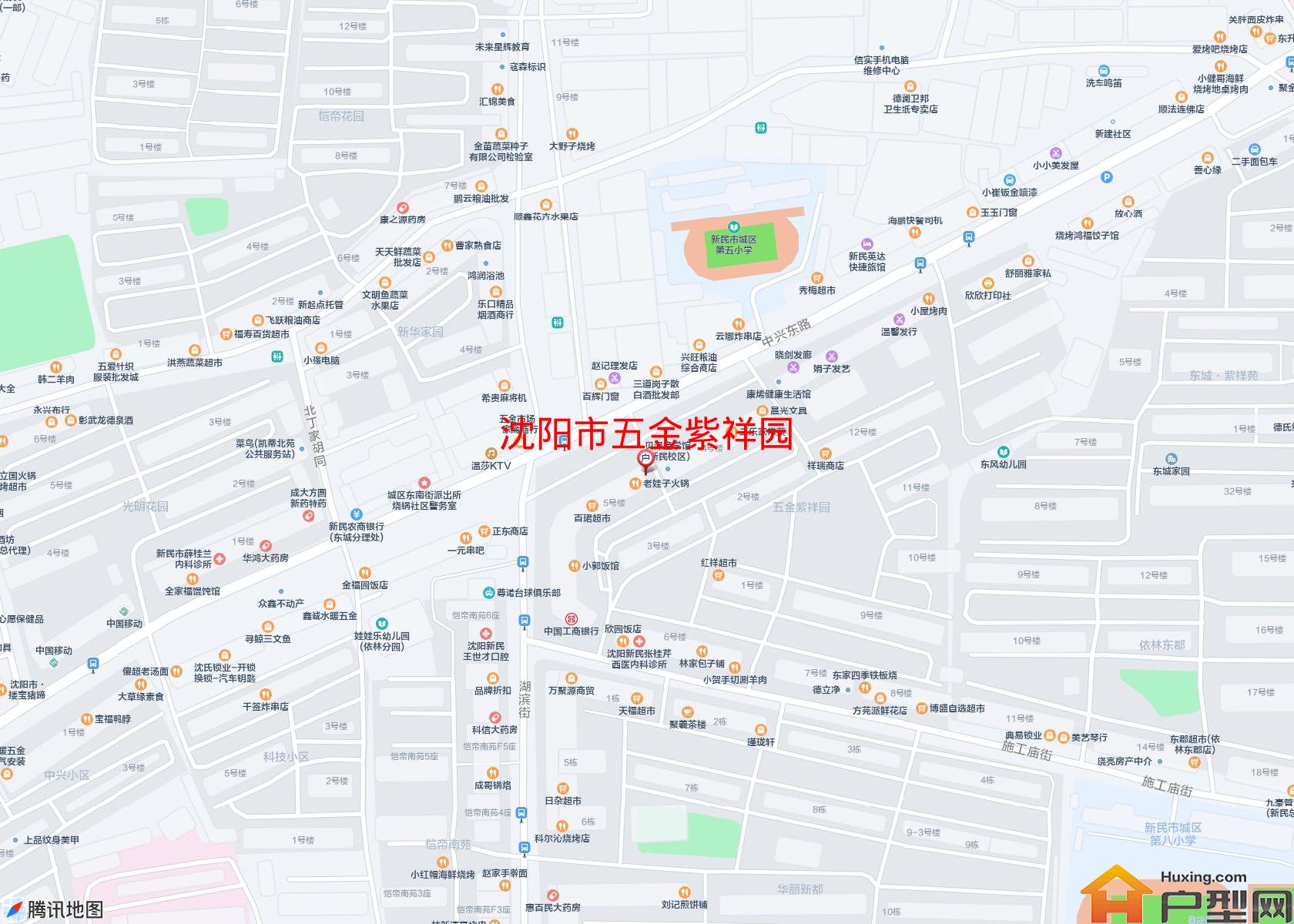 五金紫祥园小区 - 户型网