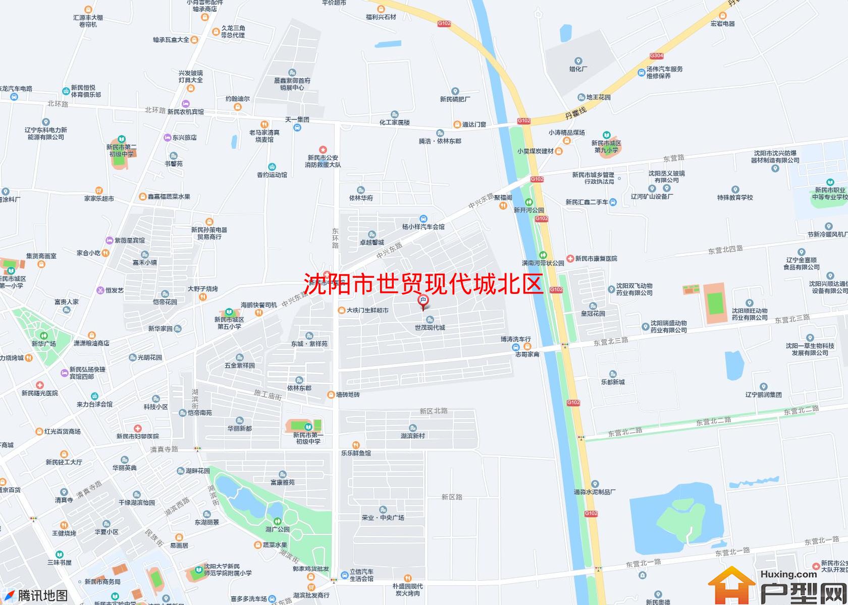 世贸现代城北区小区 - 户型网