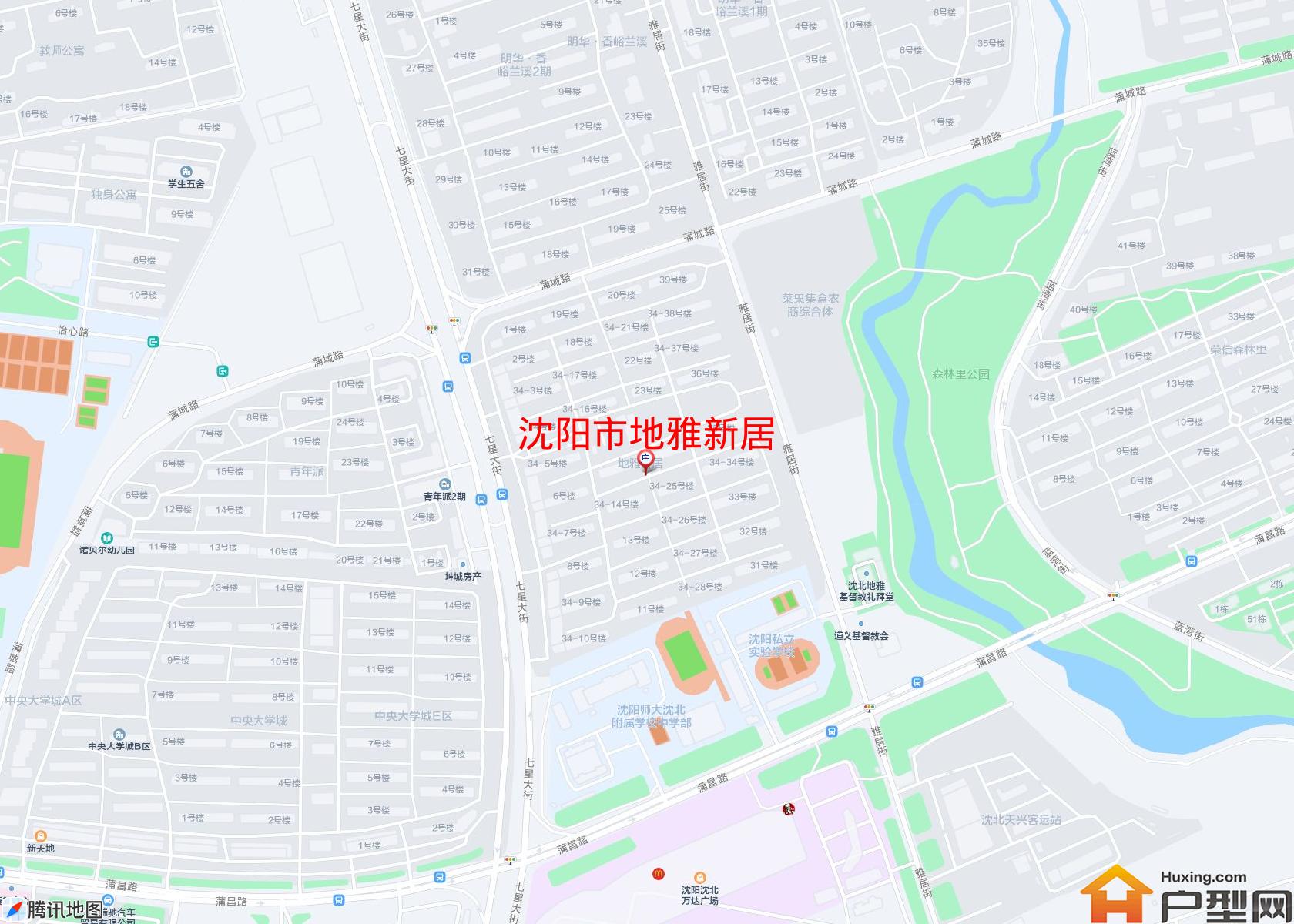 地雅新居小区 - 户型网