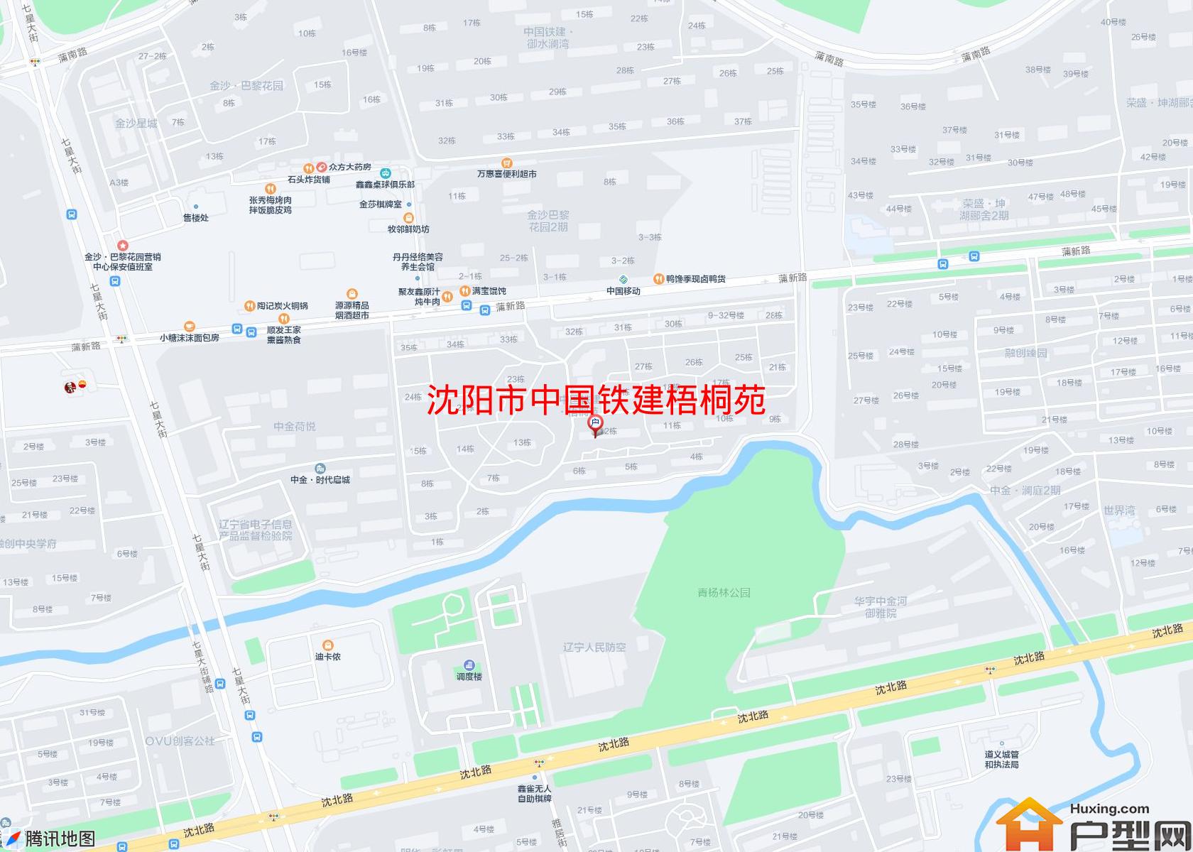 中国铁建梧桐苑小区 - 户型网