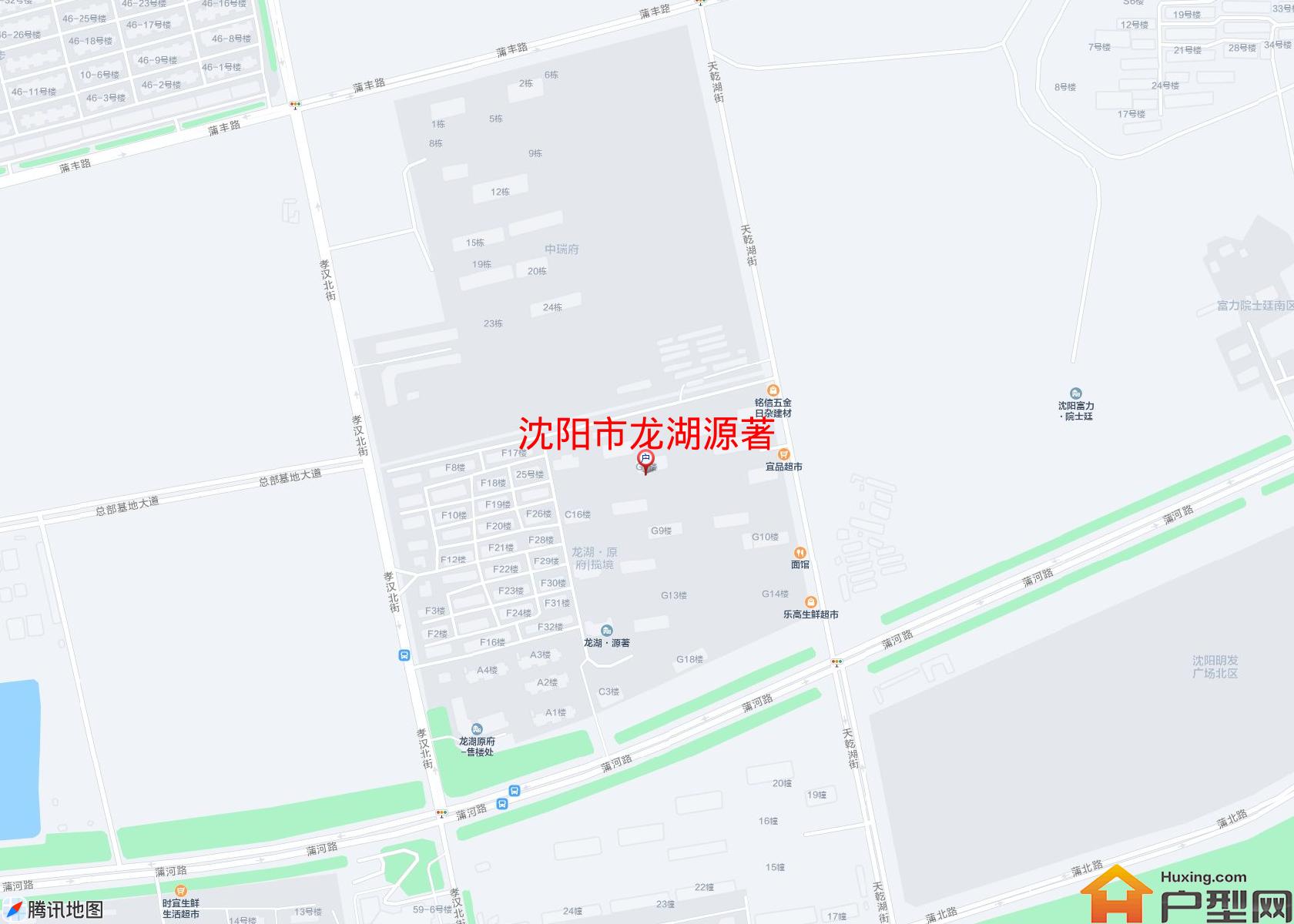 龙湖源著小区 - 户型网