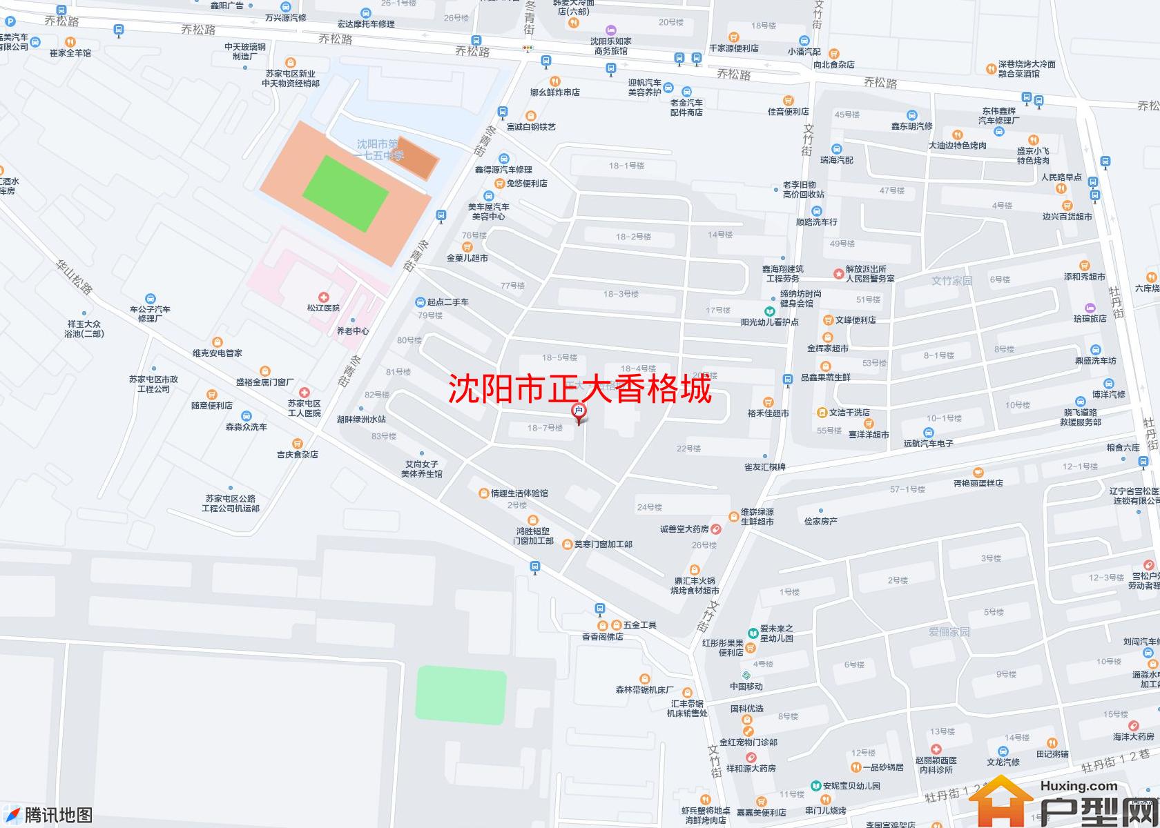 正大香格城小区 - 户型网