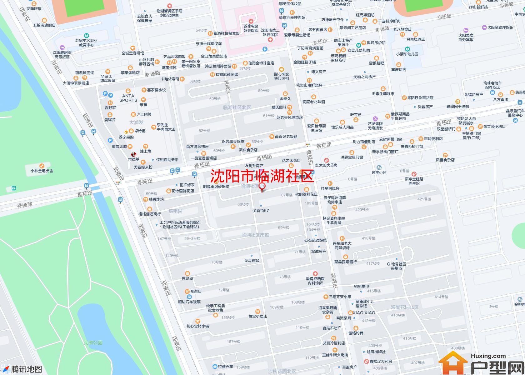 临湖社区小区 - 户型网